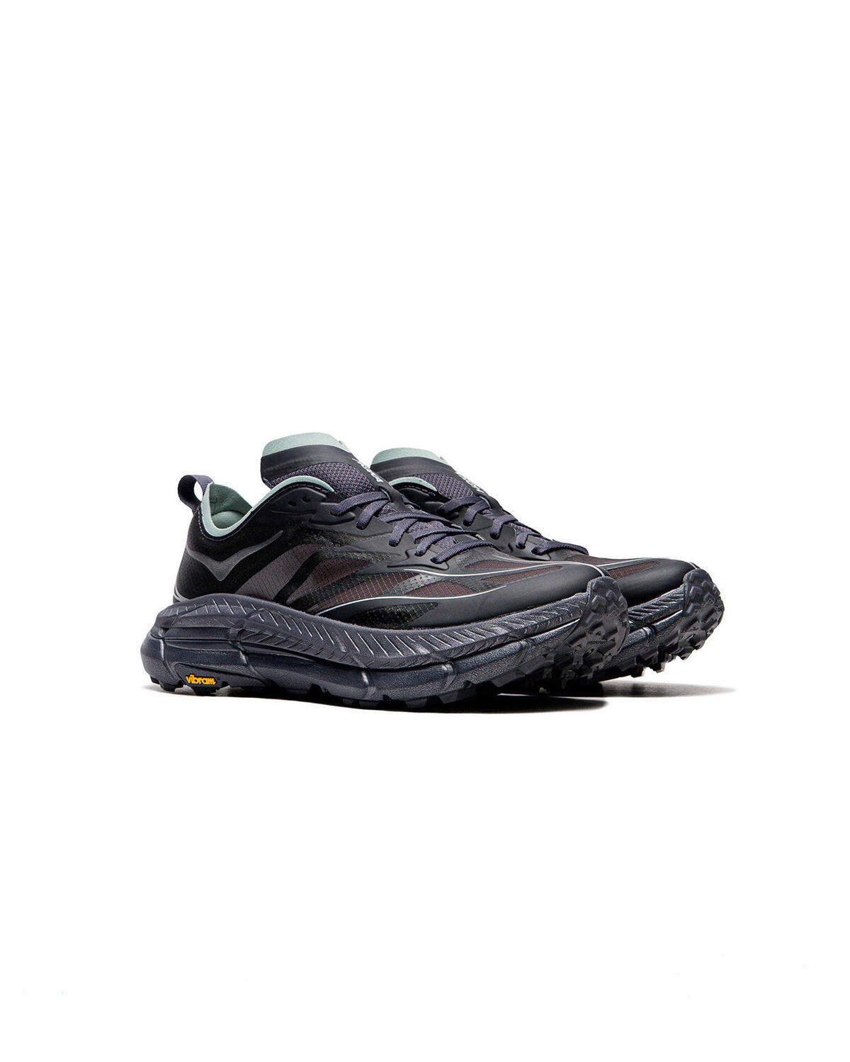 Hoka One One Mafate Speed 4 Lite Charcoal Grey / Jade - Image 12