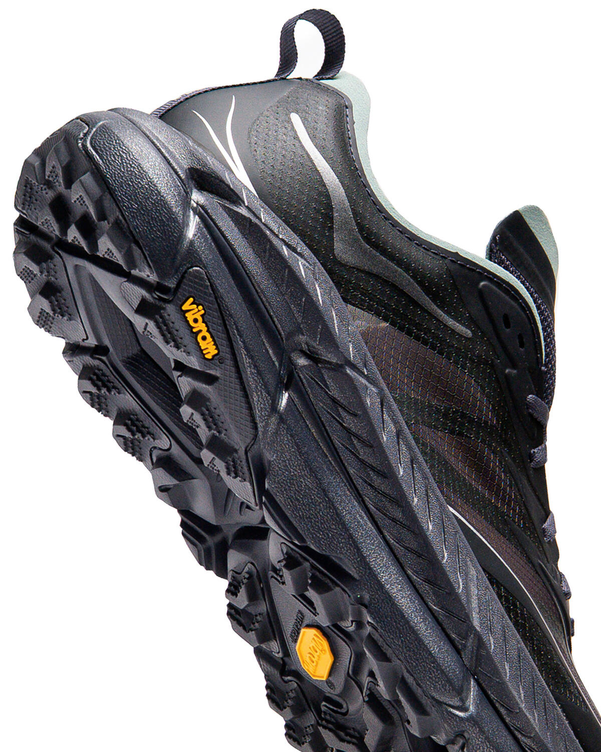 Hoka One One Mafate Speed 4 Lite Charcoal Grey / Jade - Image 16