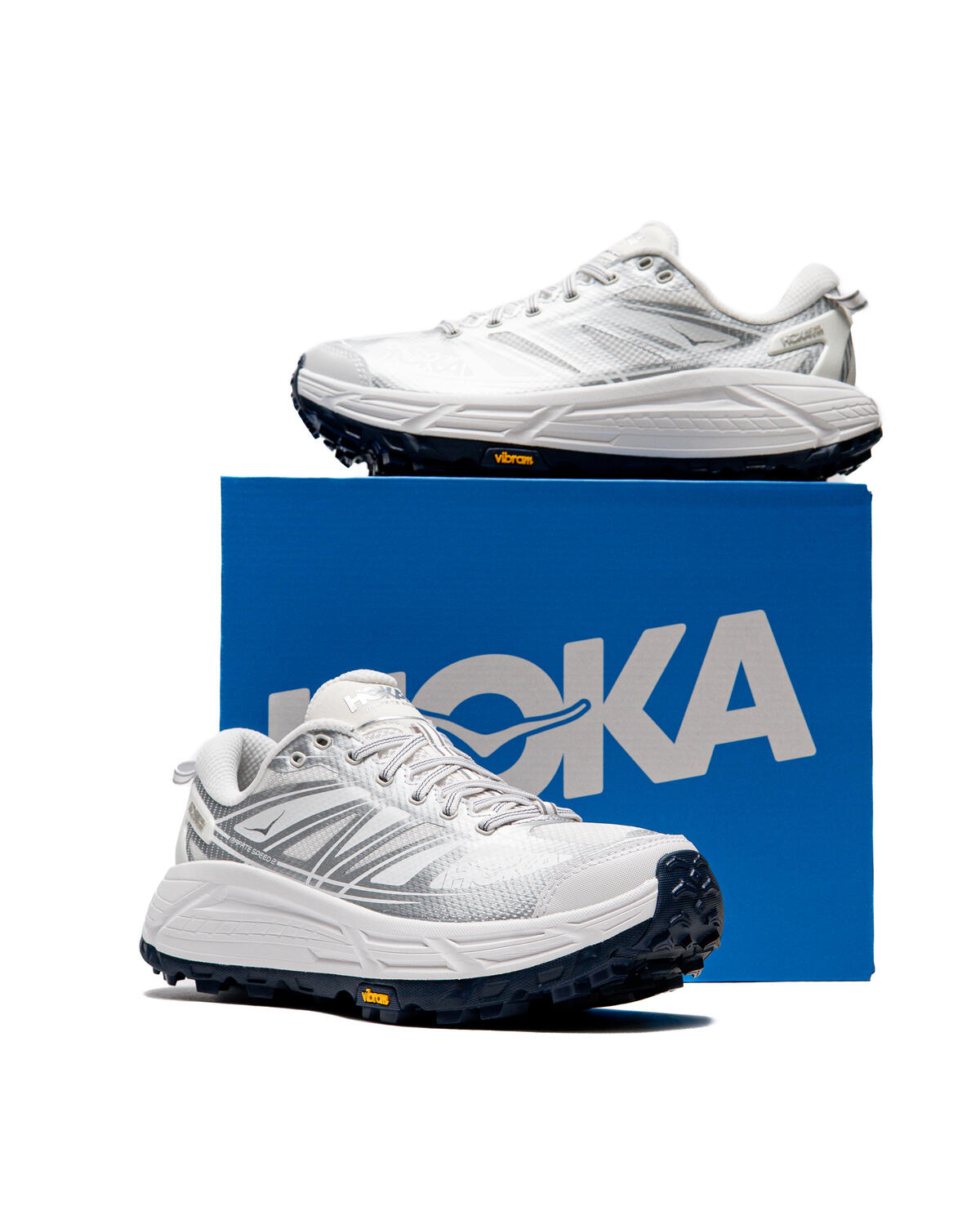 Hoka One One Mafate Speed Silver/White - Image 6