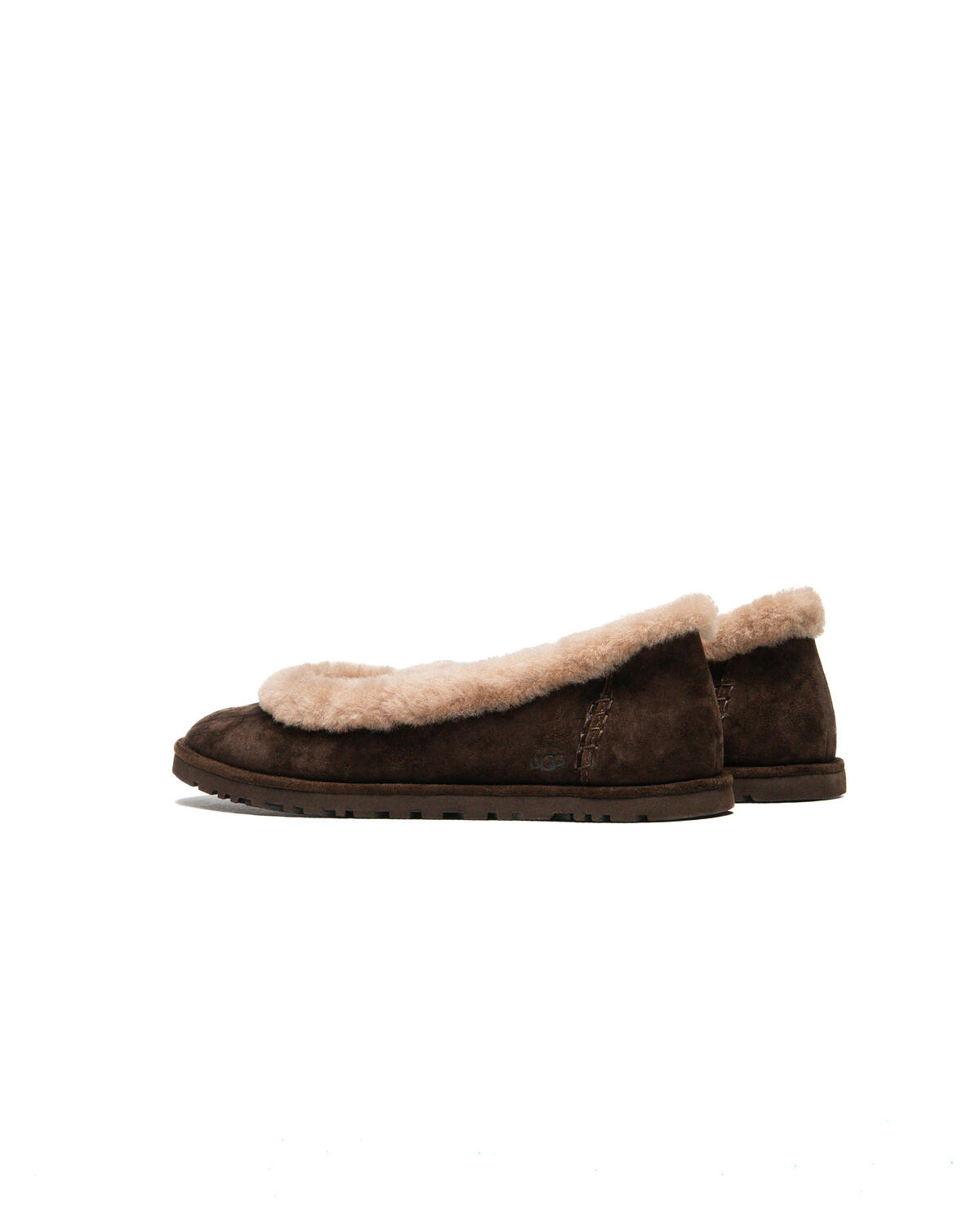 UGG Zora Ballet Flat Slipper in Dusted Cocoa (Women's) - Image 10