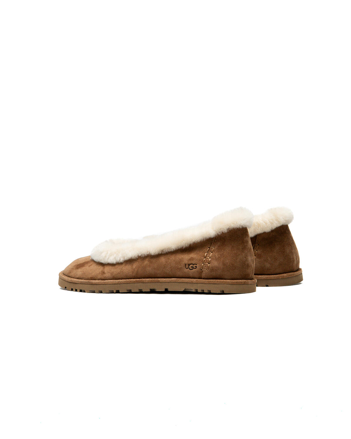 UGG Zora Ballet Flat Slipper in Chestnut (Women's) - Image 10