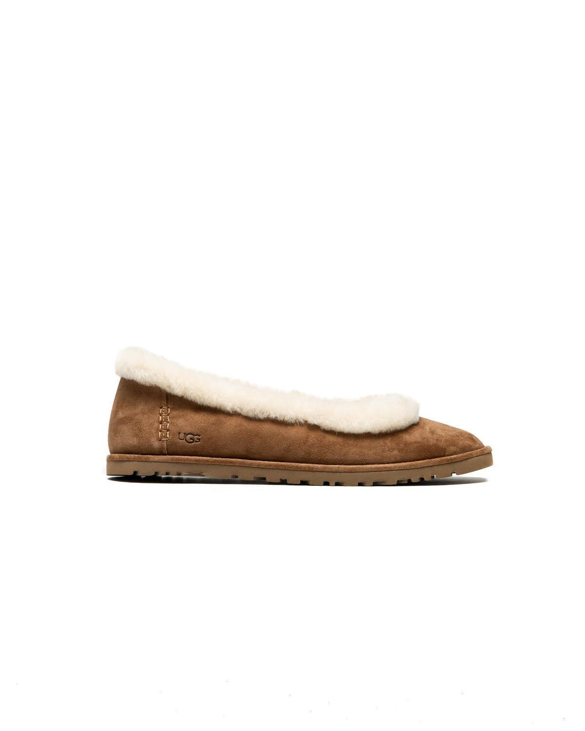 UGG Zora Ballet Flat Slipper in Chestnut (Women's) - Image 8