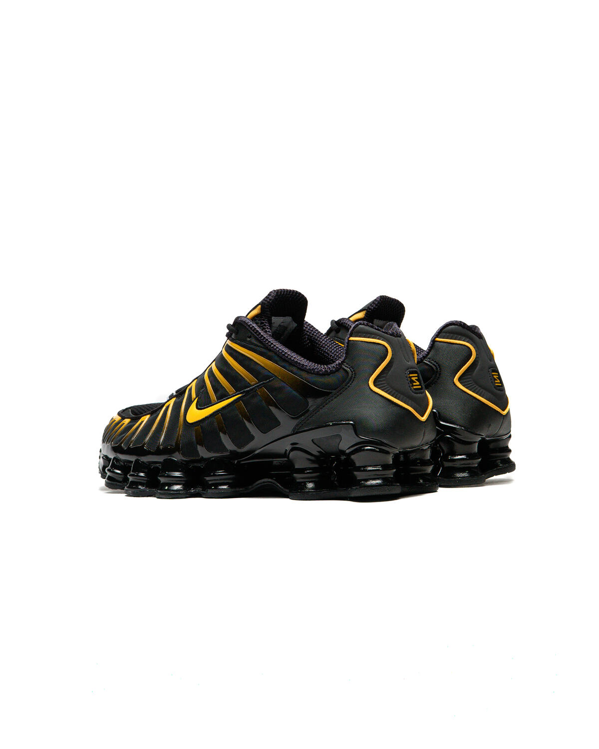 Nike Shox TL Black University Gold - Image 13