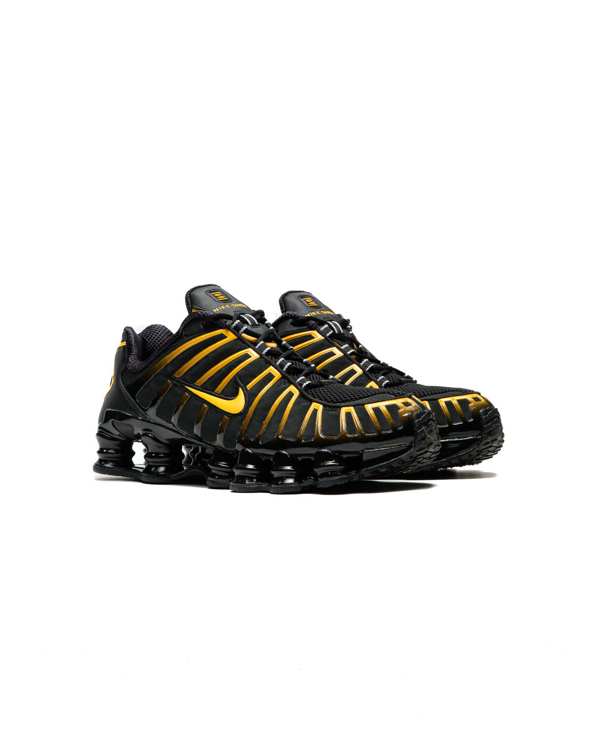 Nike Shox TL Black University Gold - Image 12