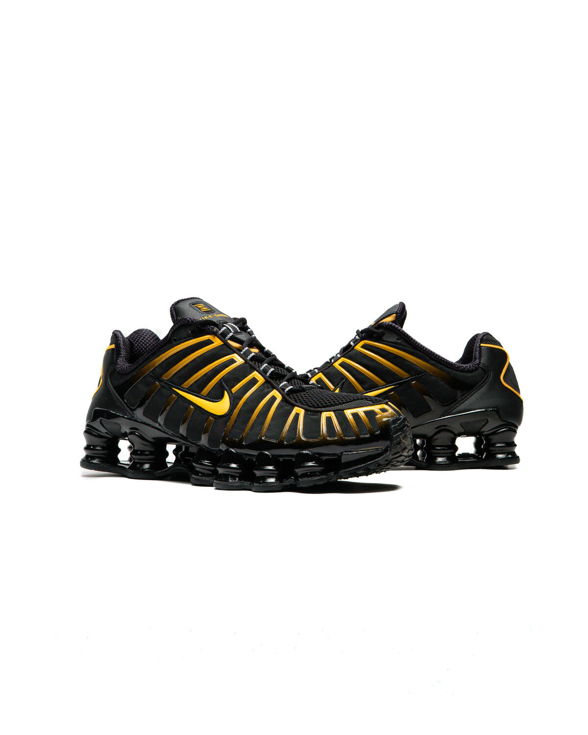 Nike Shox TL Black University Gold - Image 14