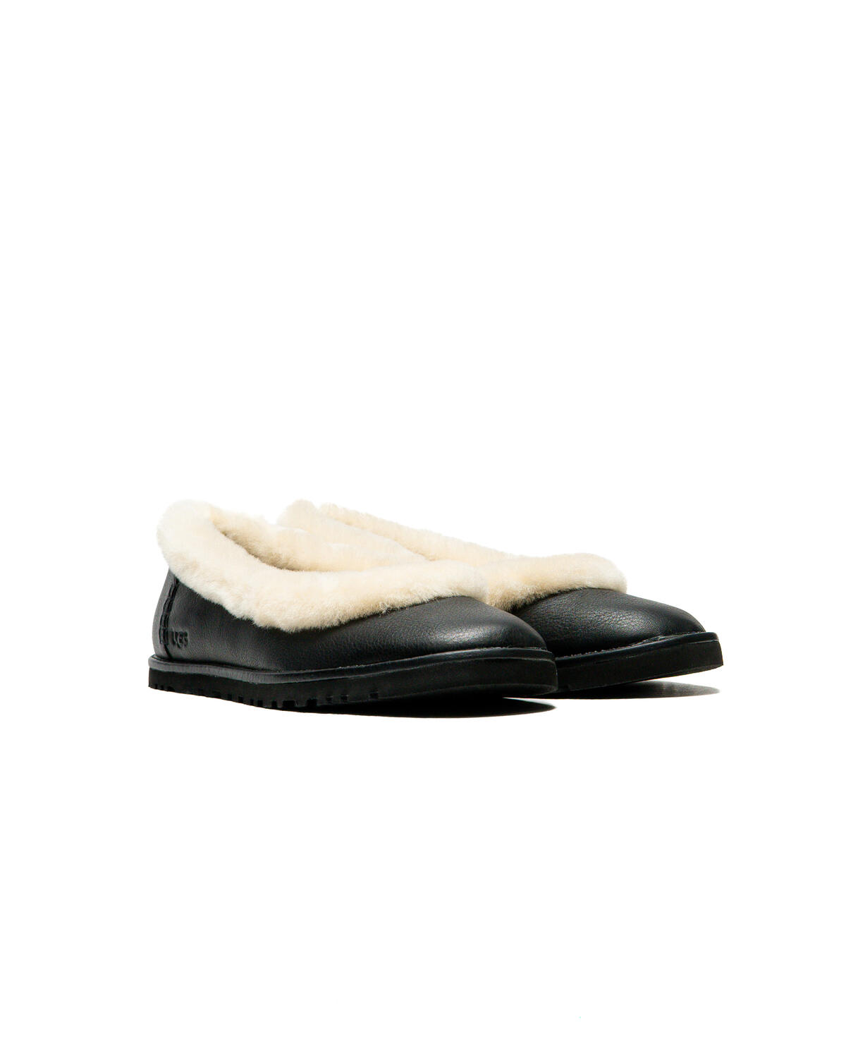 UGG WMNS Zora Leather Ballet Flat - Black - Image 6