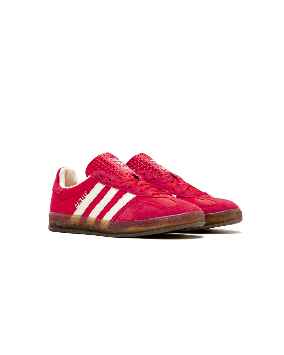 adidas gazelle silver green womens adidas Gazelle Indoor Womens Lifestyle Shoes Red Better Scarlet Cream White  JS1411 – Shoe Palace main image 0