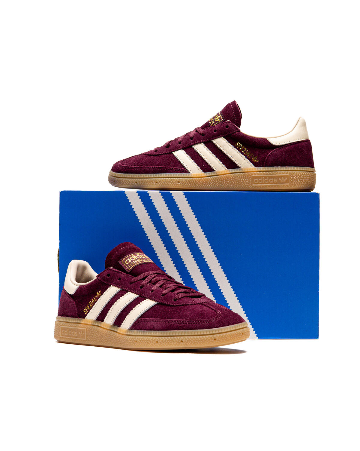 Adidas Originals Handball Spezial Damen - Maroon / Cream White (Women's) - Image 33