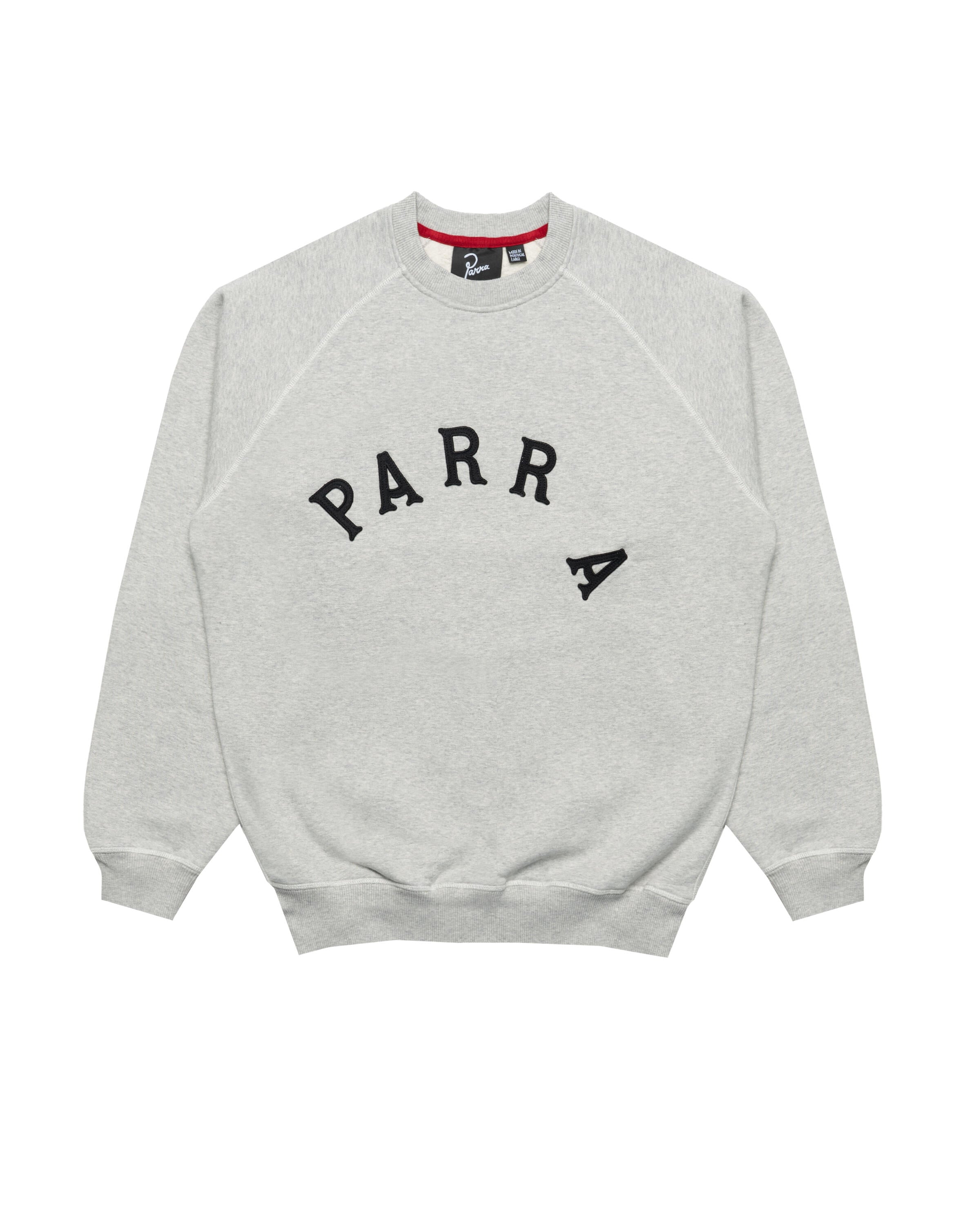 by Parra Drunk parent crew neck sweatshirt
