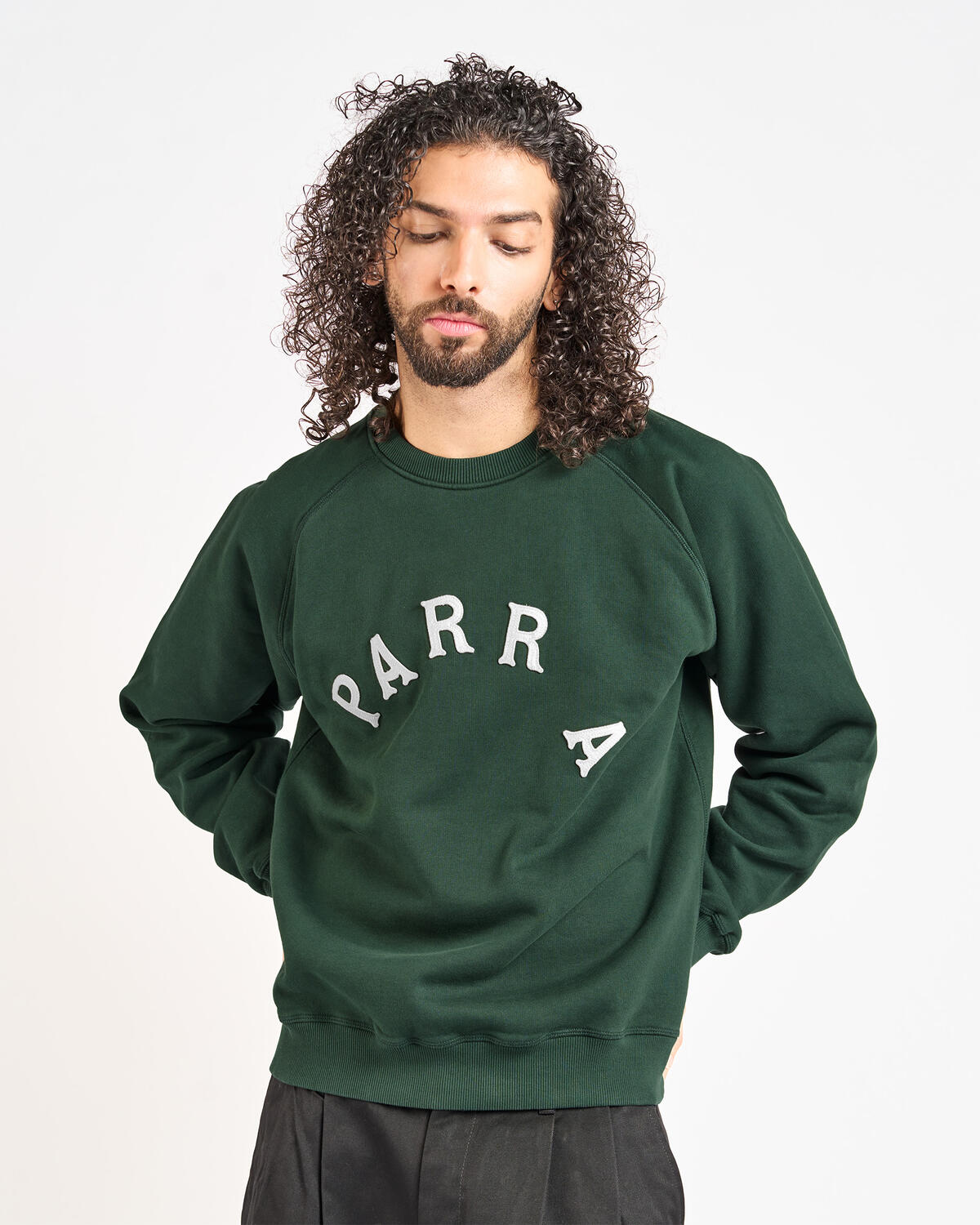 By Parra Drunk Parent Crew Neck Sweatshirt - Image 4