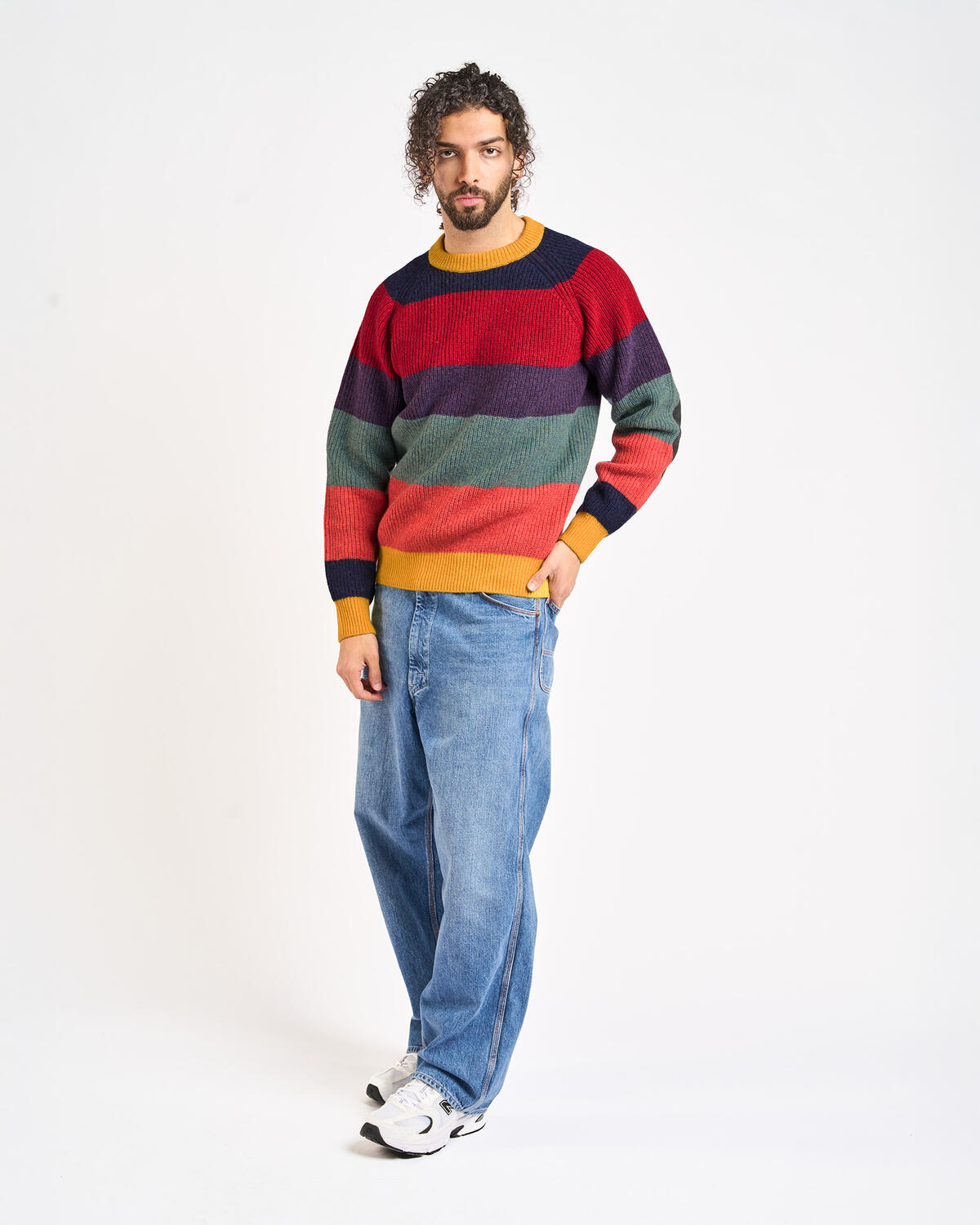 Beams+ Crew Multi Stripe 5G - Image 3