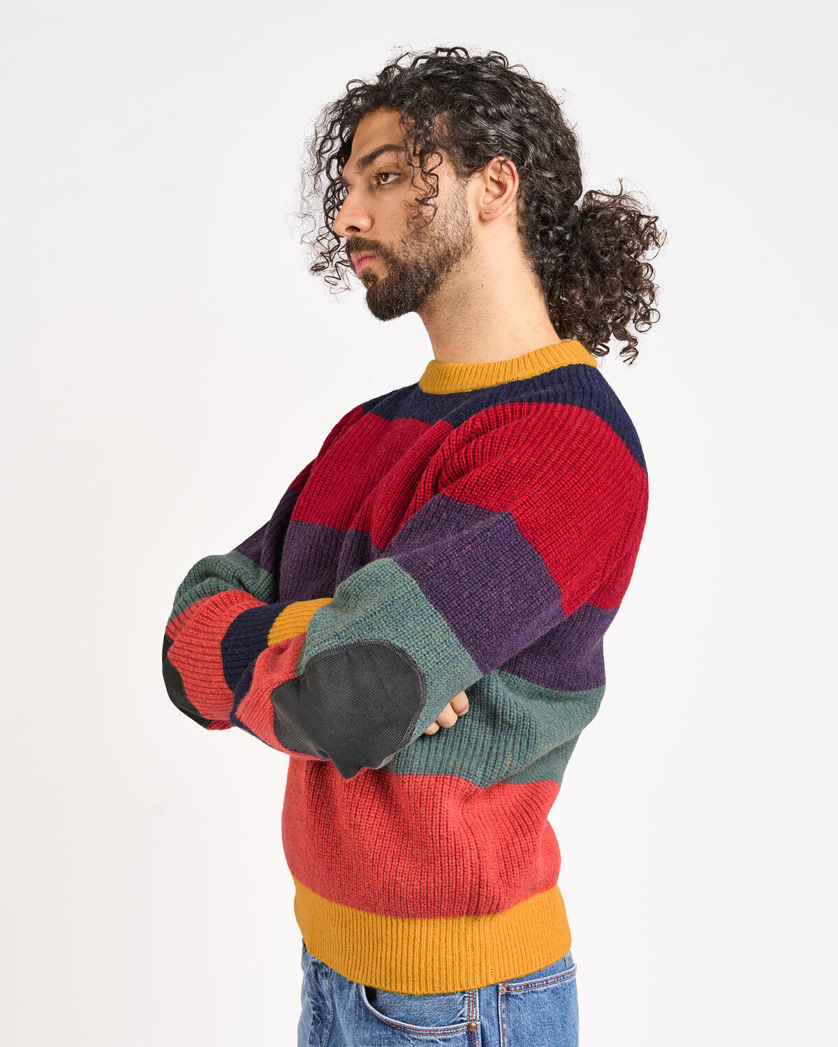 Beams+ Crew Multi Stripe 5G - Image 5