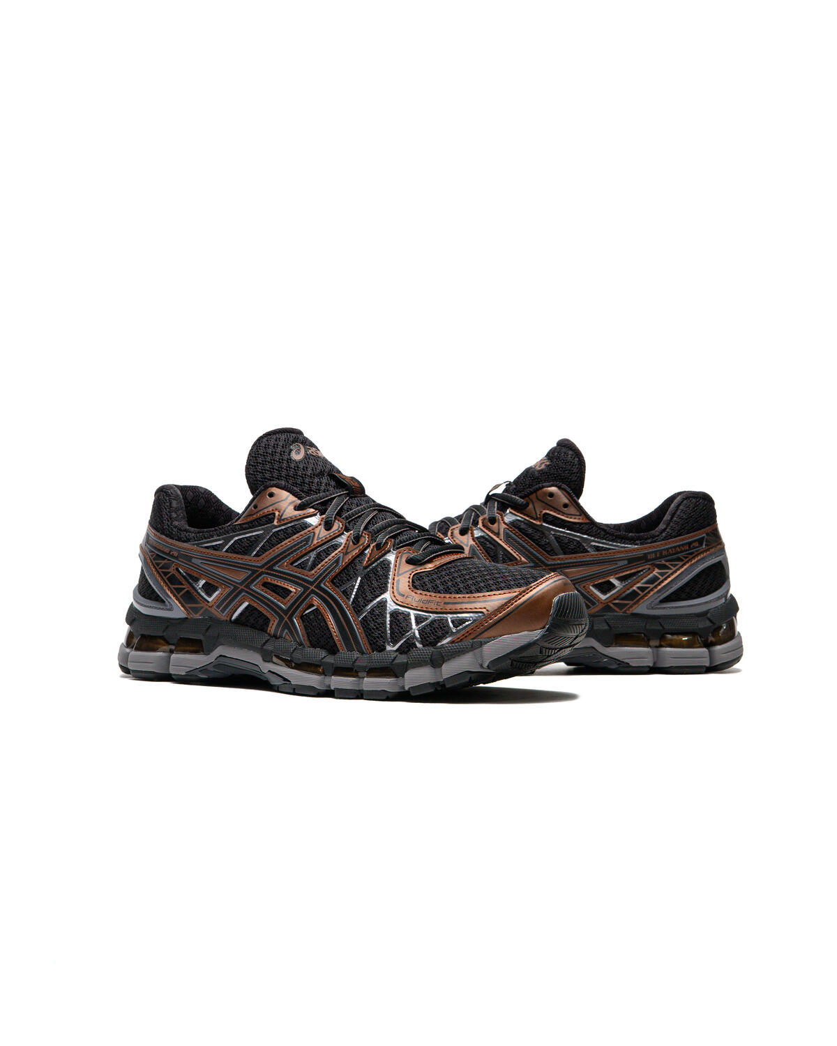 Asics Gel-Kayano 20 Black Reddish Brown - Image 43