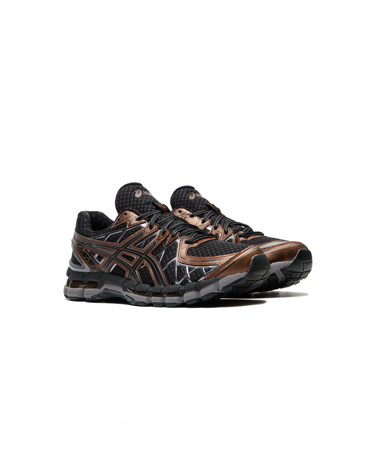 Asics Gel-Kayano 20 Black Reddish Brown - Image 41