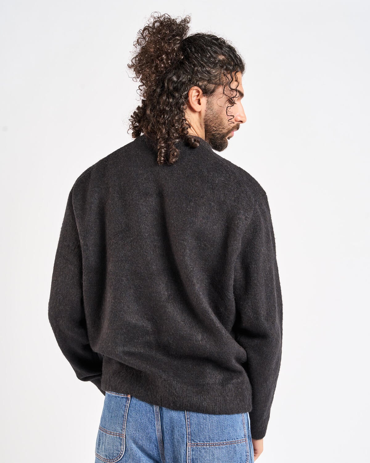 Thisisneverthat Heart Logo knit Sweater | TN253KKNPK10-DKN | AFEW 