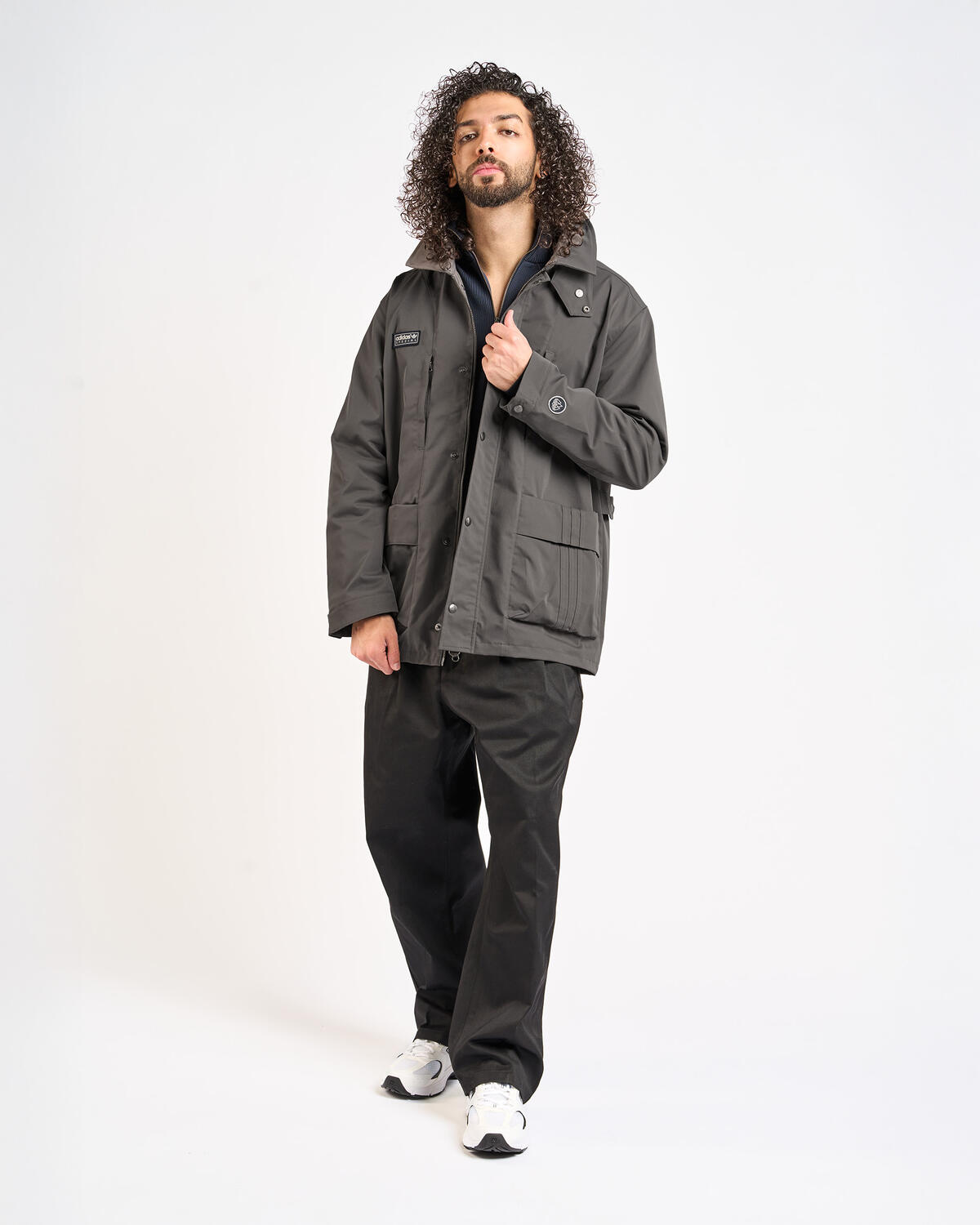 Adidas Merkland SPZL Jacket Cinder - Image 14