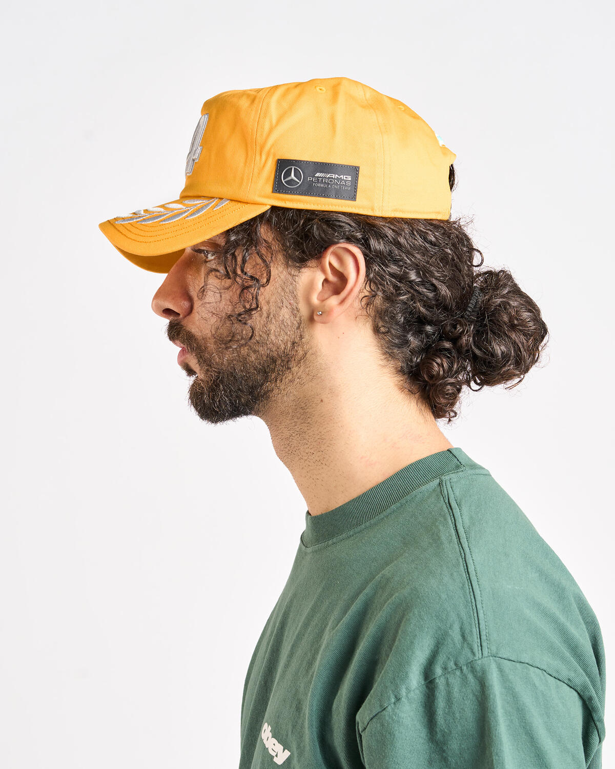 Adidas x Bad Bunny F1 Racing Cap Collegiate Gold - Image 35