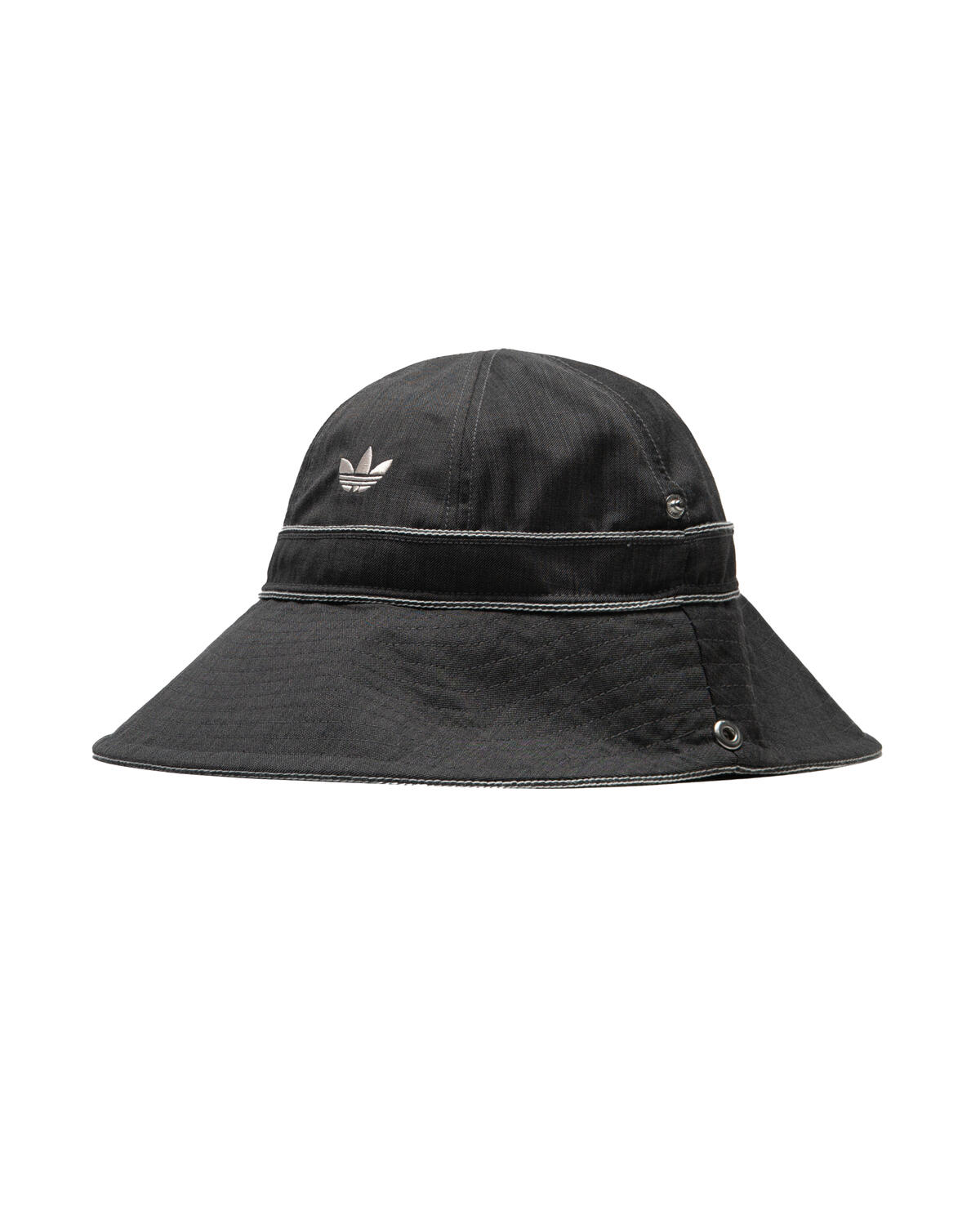 Adidas Wales Bonner Bucket Hat Dark Grey Heather - Image 5