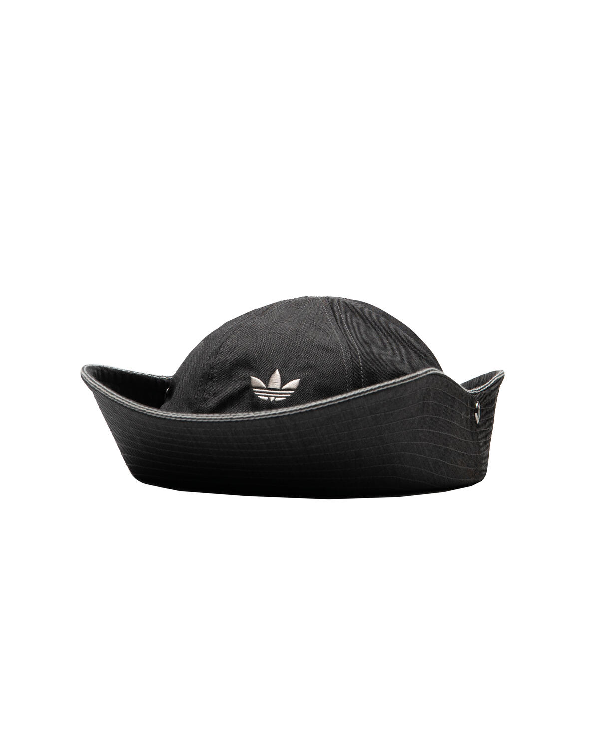 Adidas Wales Bonner Bucket Hat Dark Grey Heather - Image 6