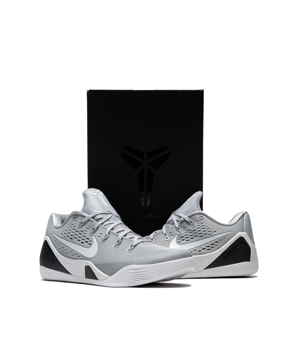 Nike Kobe IX Elite Low Em Protro 'Wolf Grey' - Image 15
