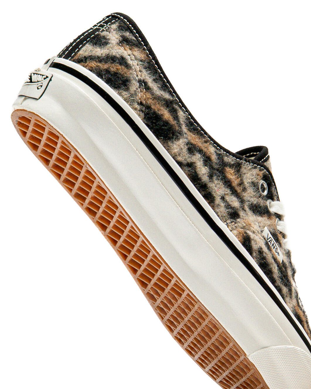 BNWT n Original Box Leopard Printed Vans VANS OLD SKOOL LEOPARD BLACK/TRUE WHITE/BEIGE ANIMAL PRINT  main image 2