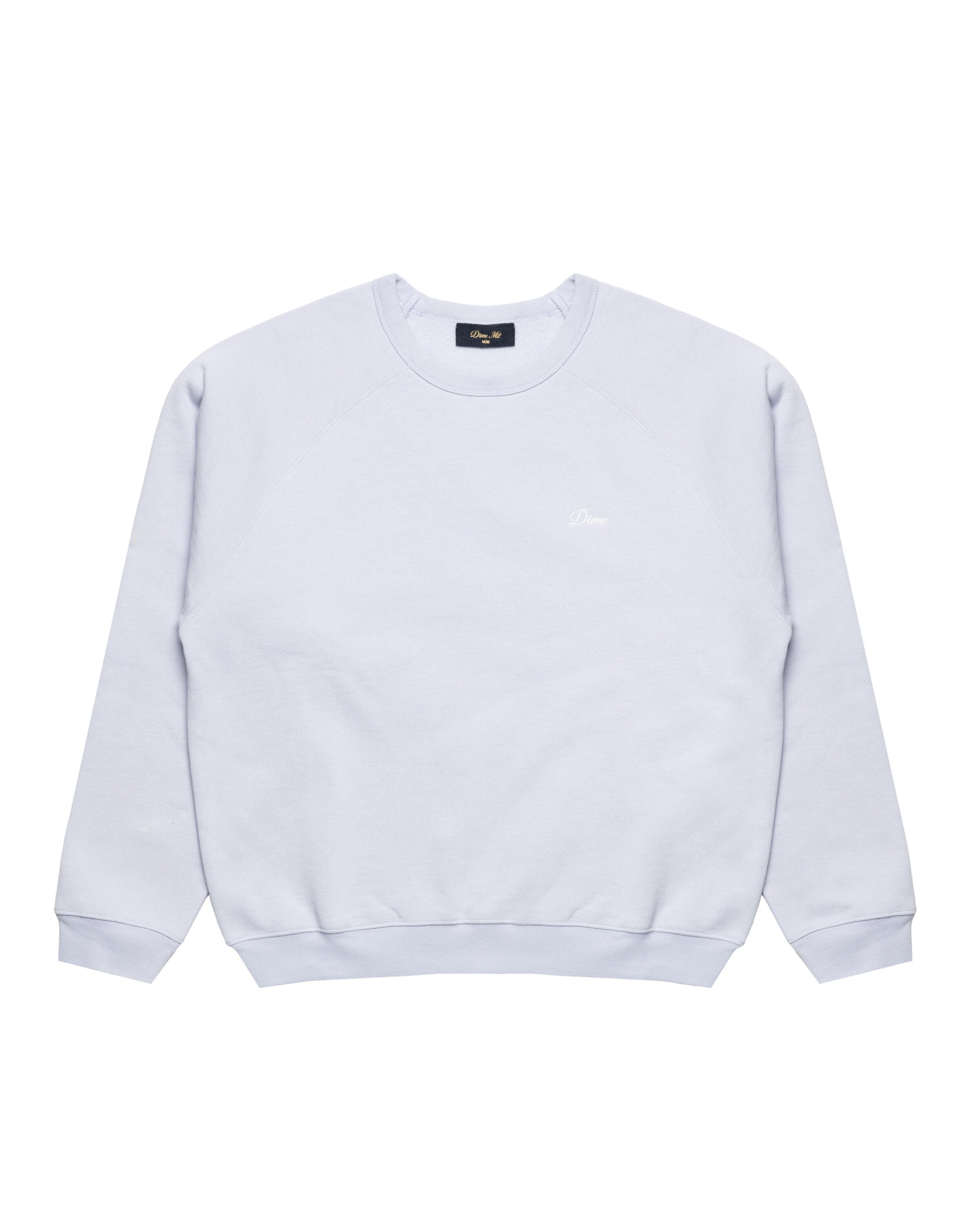 Dime Cursive Small Logo Crewneck