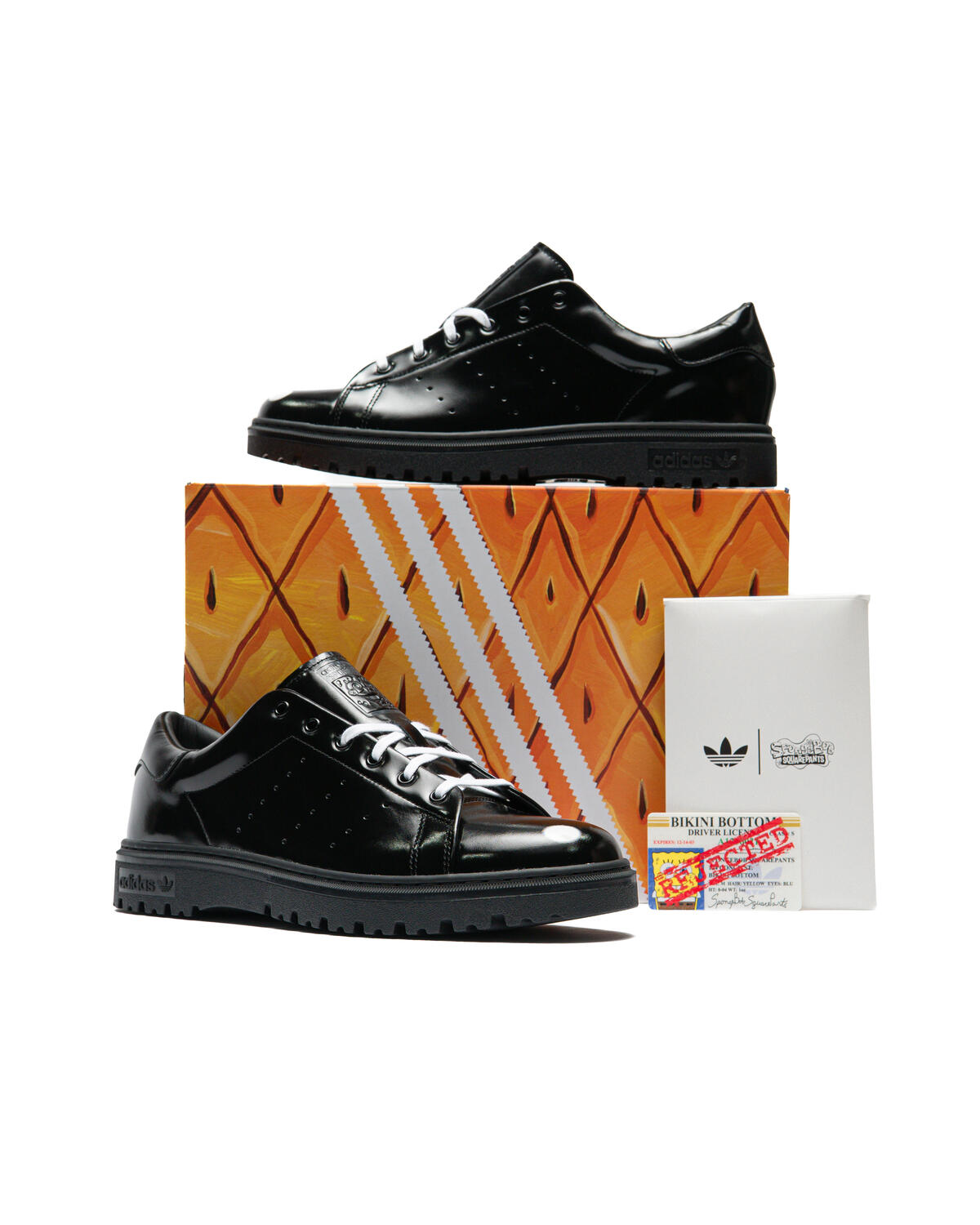 Adidas x SpongeBob SquarePants Stan Smith Freizeit "Spongebob" - Core Black - Image 35