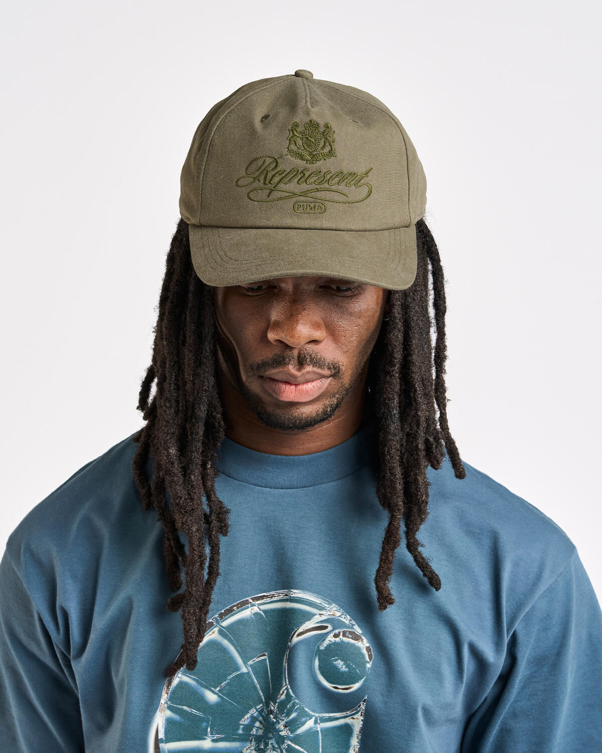 Represent x Puma BB Cap - Night Pine (Women's) - Image 3