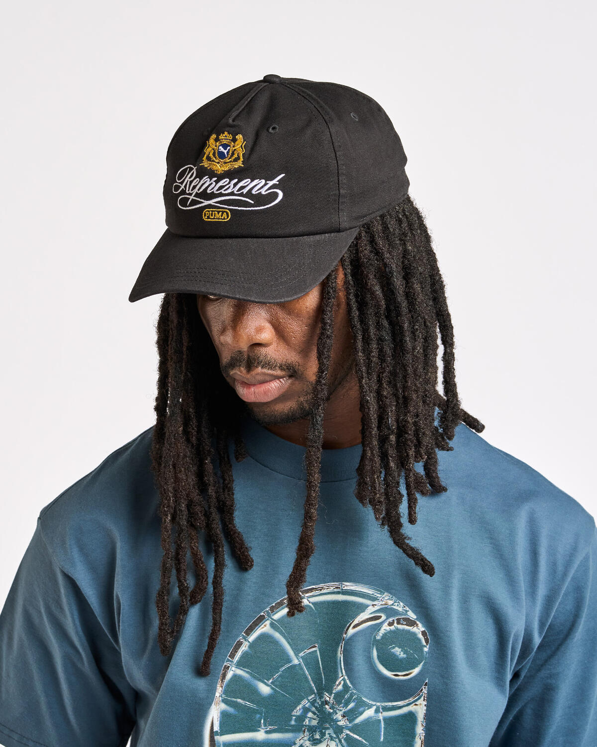 Puma x Represent Bb Cap Puma Black (Women's) - Image 8