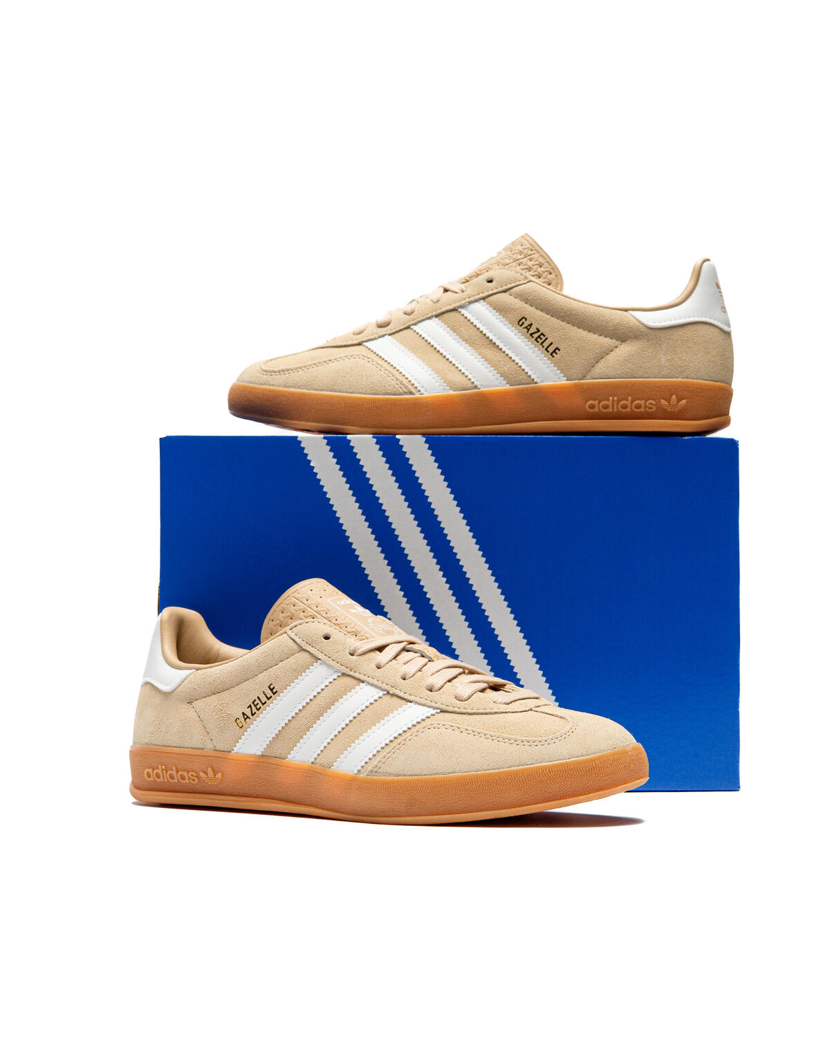 Adidas Gazelle Indoor Magic Beige / Crystal White - Image 17