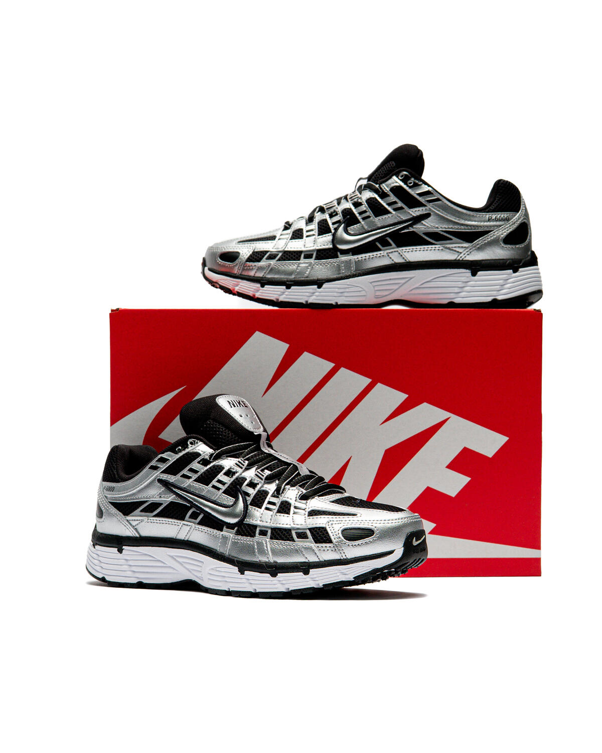 Nike P-6000 'Metallic Silver Black' (Women's) - Image 22