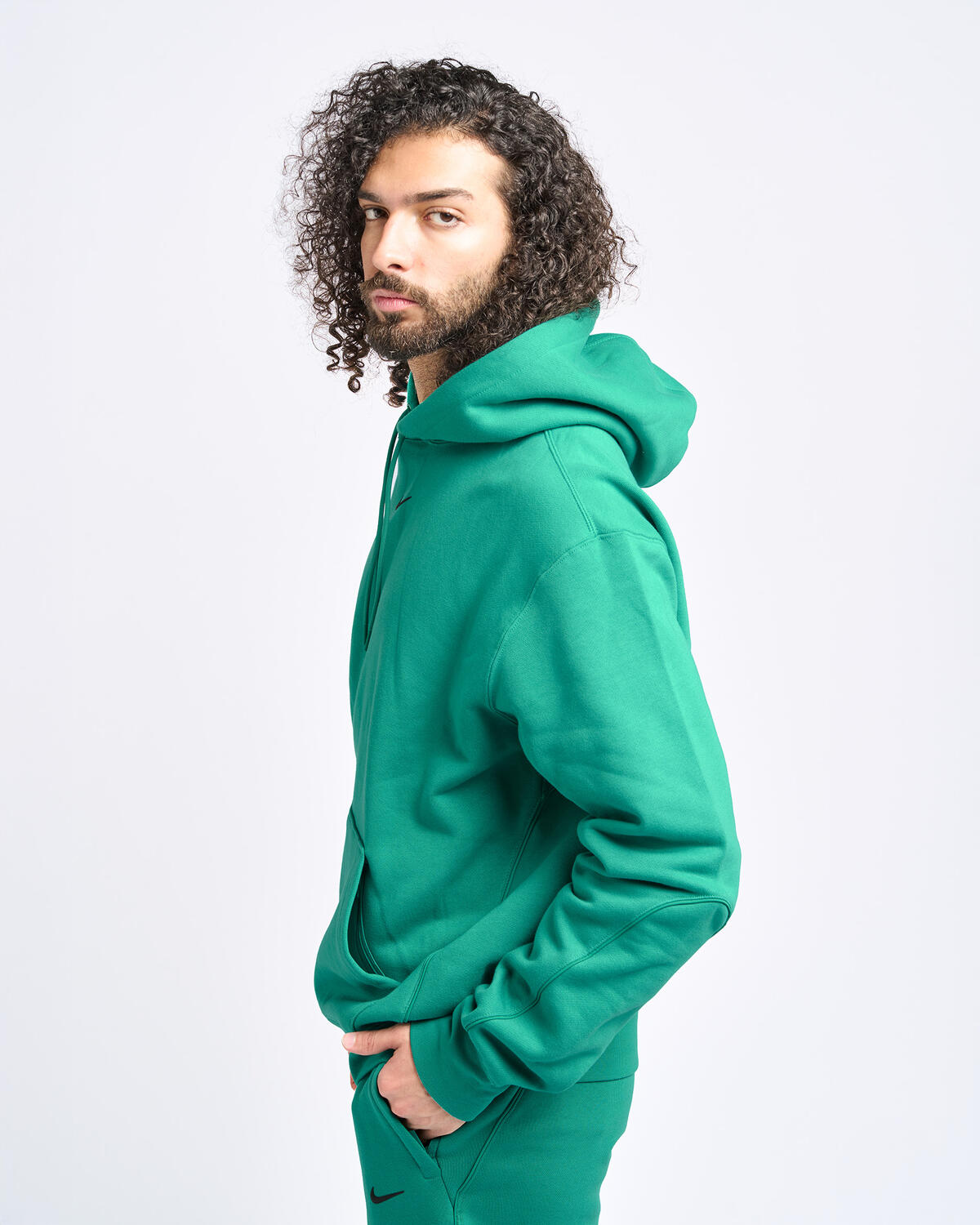 Nike NOCTA Fleece CS Hoodie 2 Neptune Green - Image 10