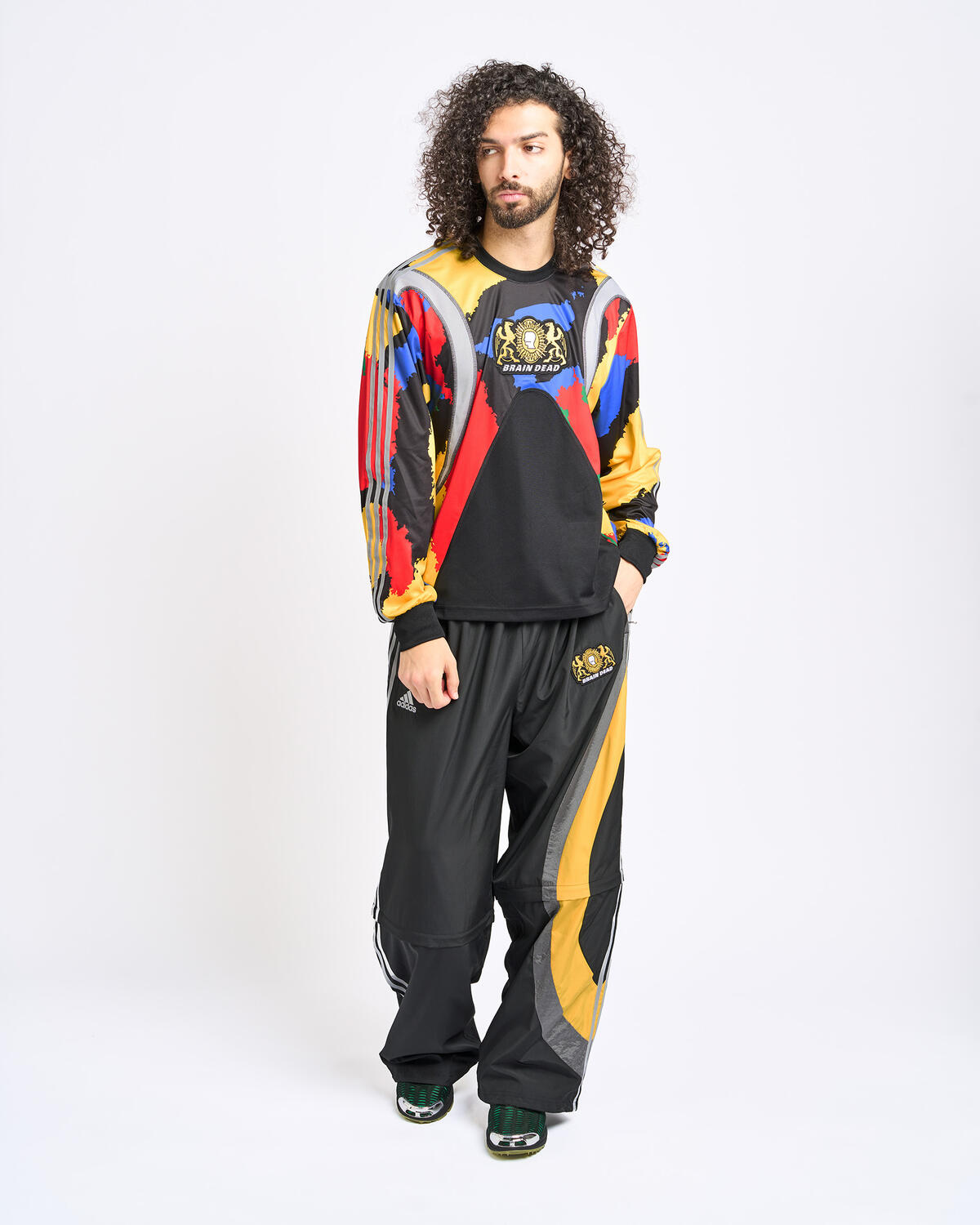 Adidas x Brain Dead Longsleeve Jersey Black Eqtyel - Image 5