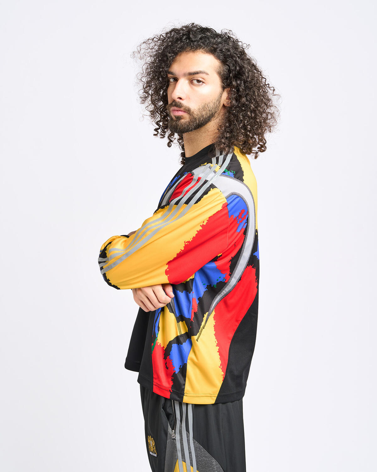 Adidas x Brain Dead Longsleeve Jersey Black Eqtyel - Image 7