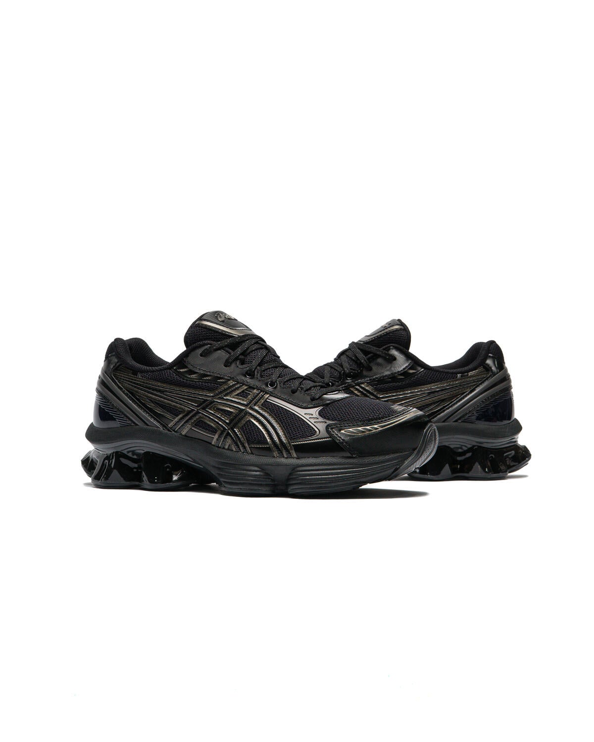 Asics GEL-Kinetic Fluent Black Graphite Grey - Image 23