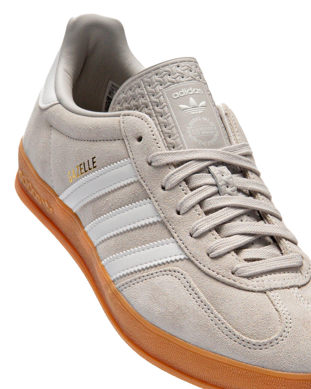 Adidas Gazelle Indoor Chalk Pearl / Core White / Gum - Image 11