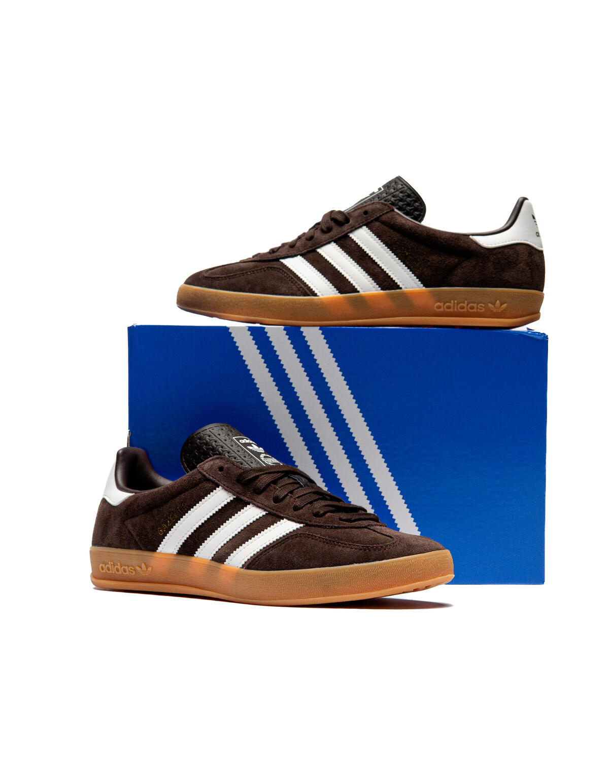 Adidas Gazelle Indoor Aurora Coffee / Core White / Gum 2 - Image 17
