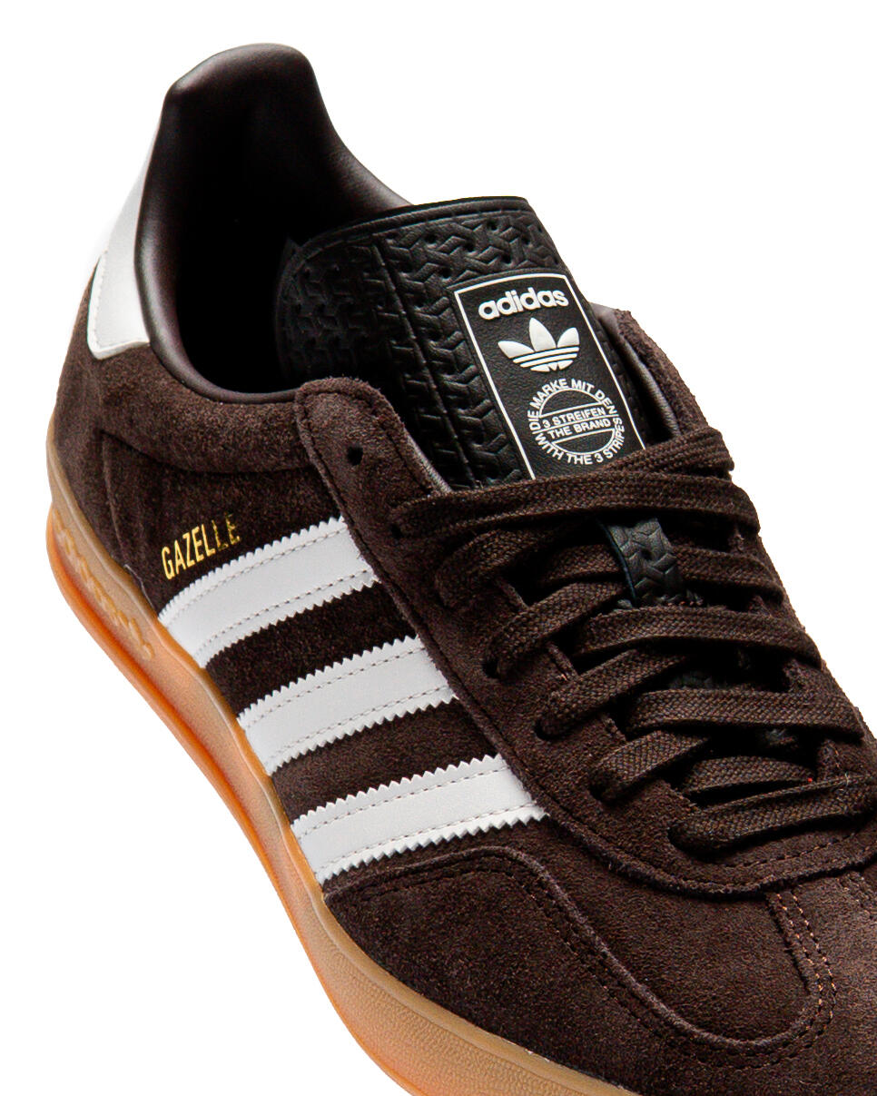 Adidas Gazelle Indoor Aurora Coffee / Core White / Gum 2 - Image 18