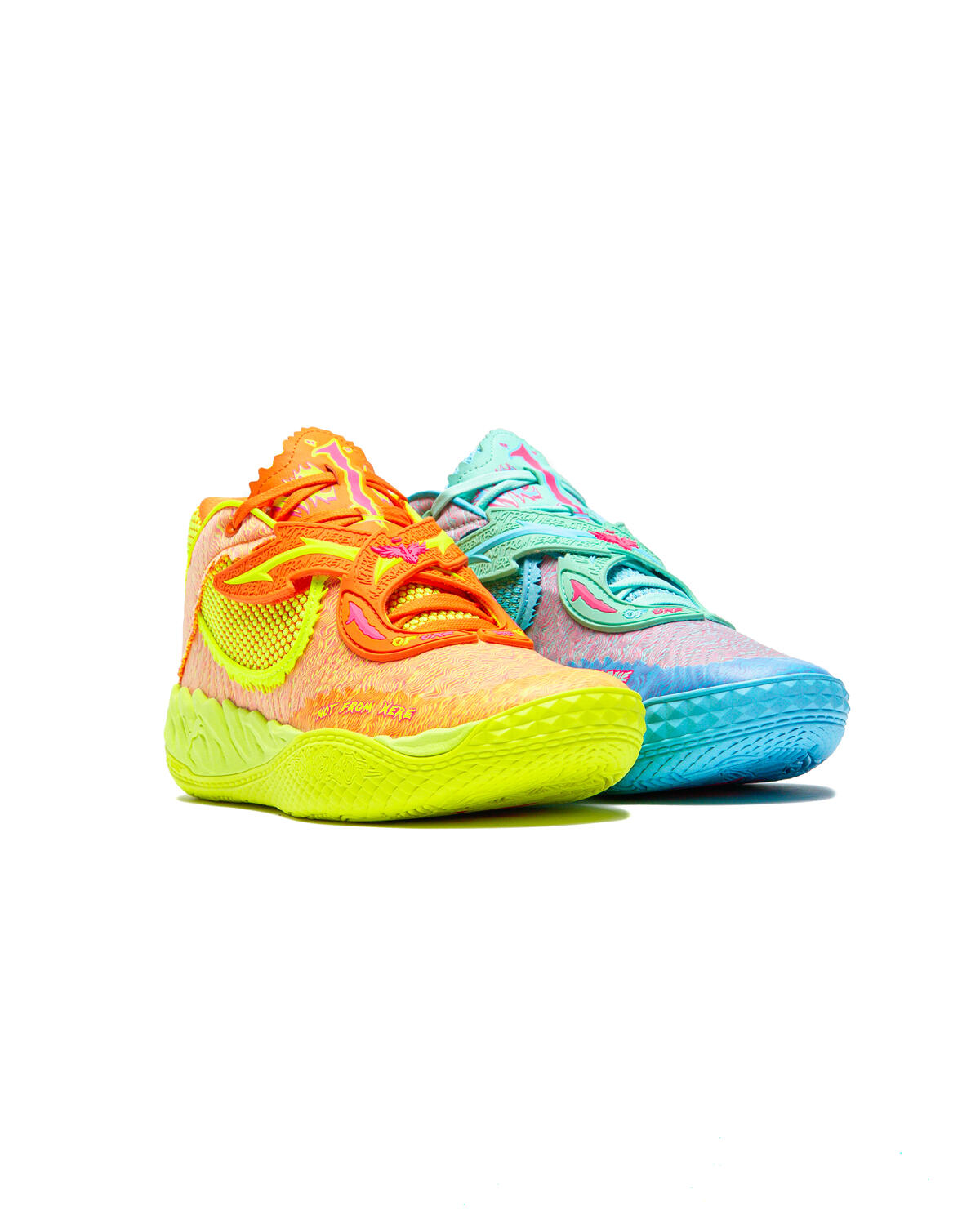 Puma MB.05 Rick & Morty Basketball Shoes 'Rickie Orange-Electric Peppermint' - Image 16