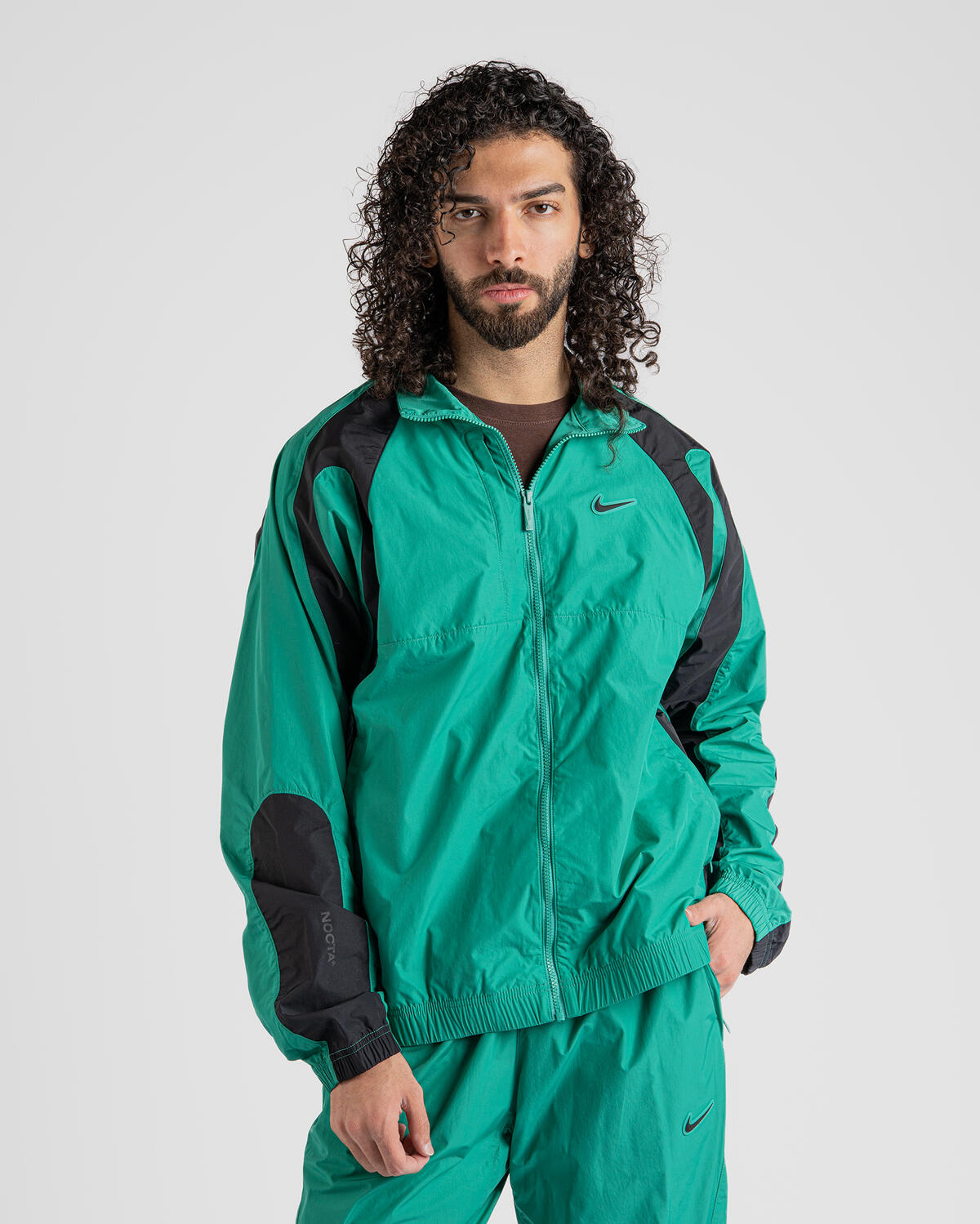 Nike Nocta Northstar Nylon Track Jacket Neptune Green - Image 18