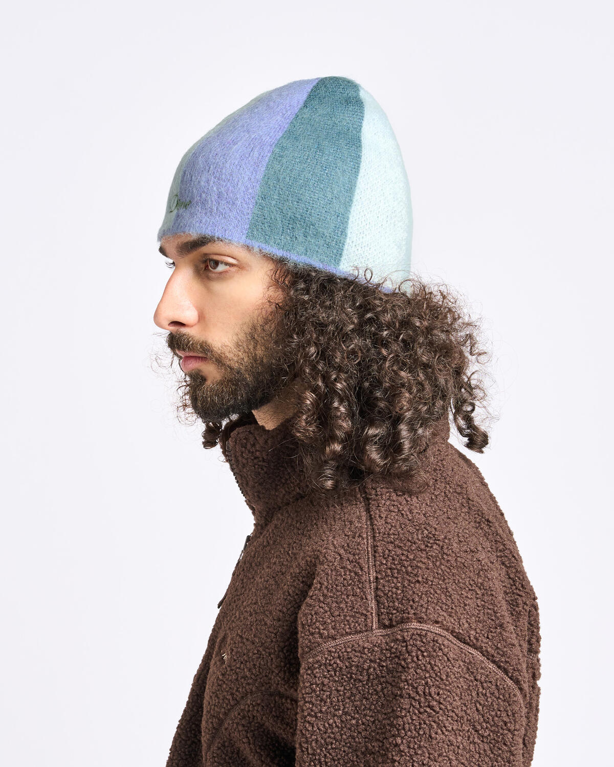 Dime Mohair Skully - Blue Multi - Image 4