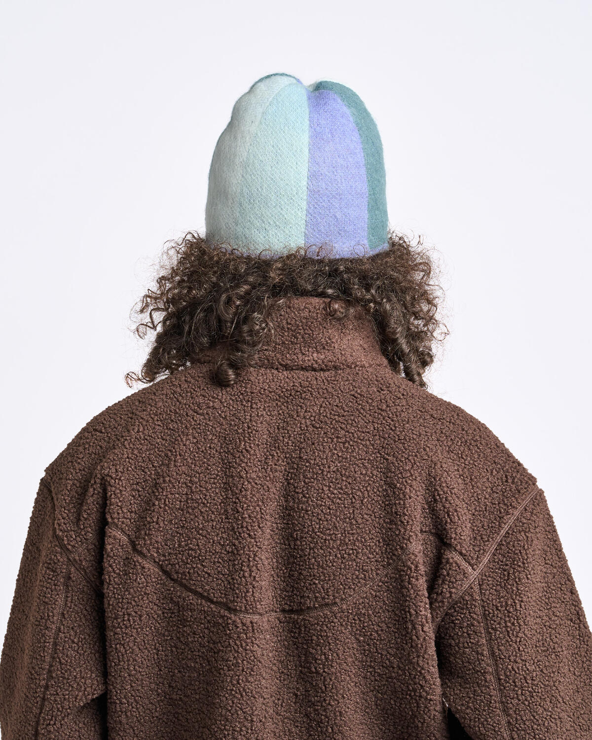 Dime Mohair Skully - Blue Multi - Image 5