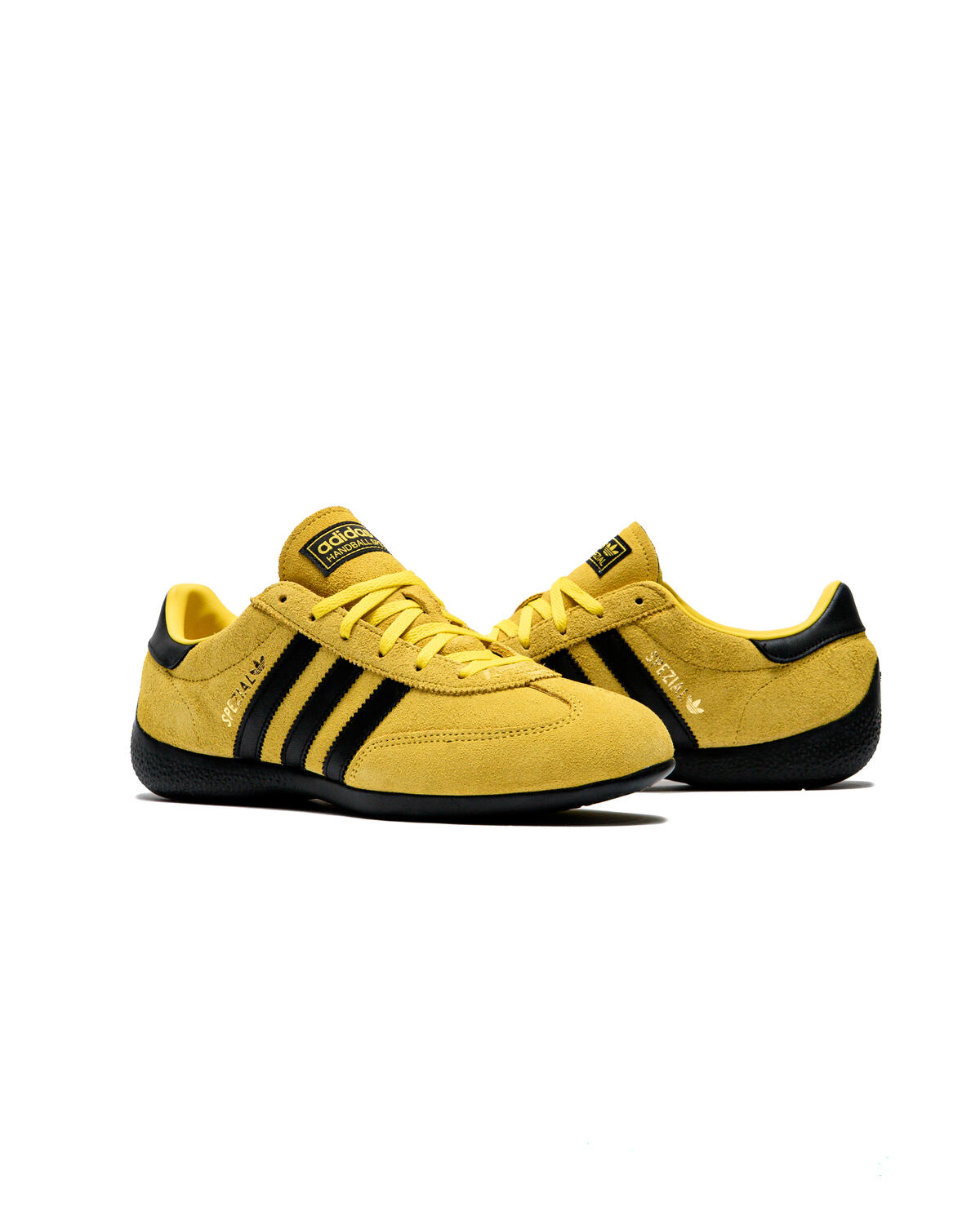 Adidas Handball Spezial Lo Pro Yellow/Core Black/Gold Metallic (Women's) - Image 12