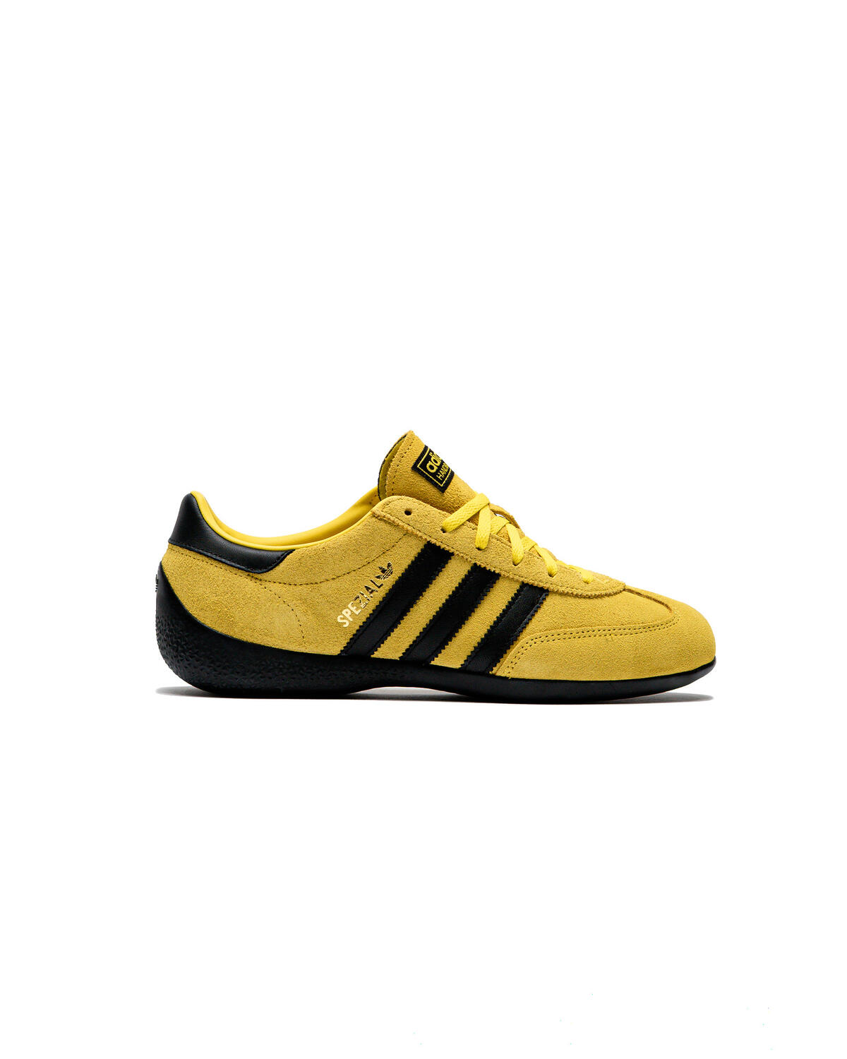 Adidas Handball Spezial Lo Pro Yellow/Core Black/Gold Metallic (Women's) - Image 9