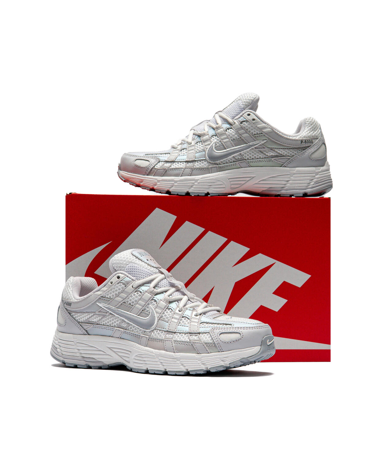 Nike P-6000 SE - Summit White/Wolf Grey-Vast Grey (Women's) - Image 9