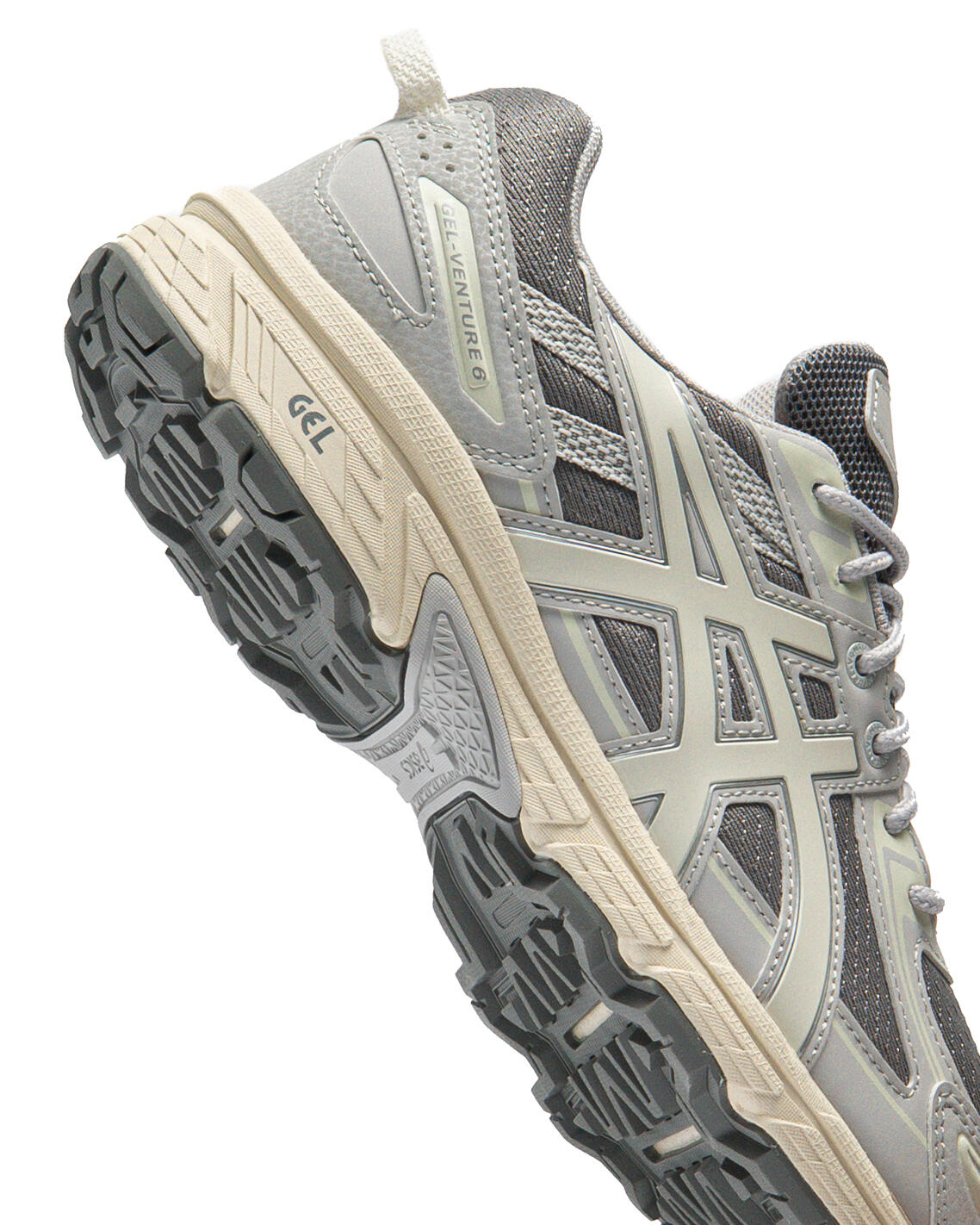 Asics Gel Venture 6 Clay Grey / Cream - Image 20