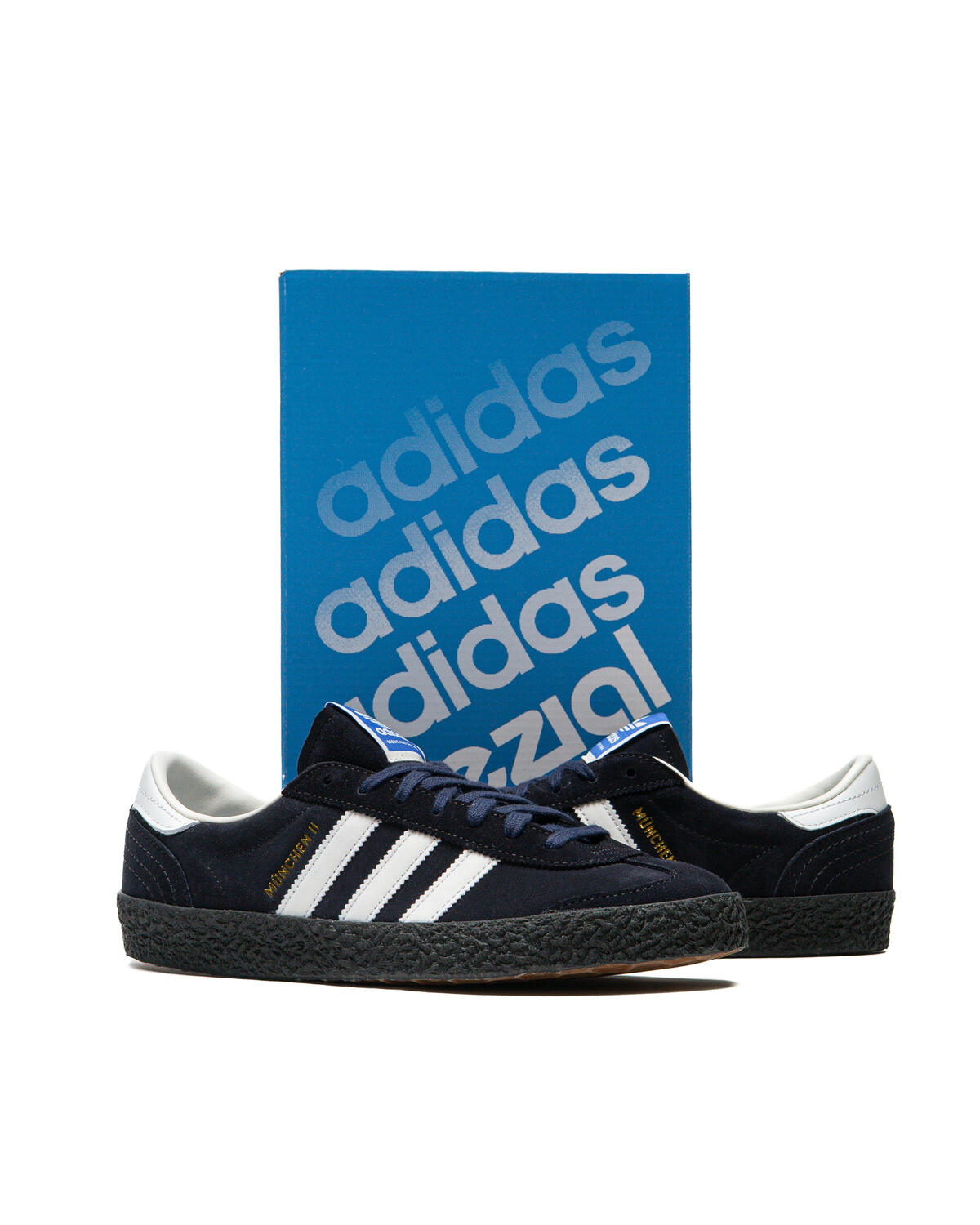Adidas Munchen II SPZL Core Black/Gum - Image 39