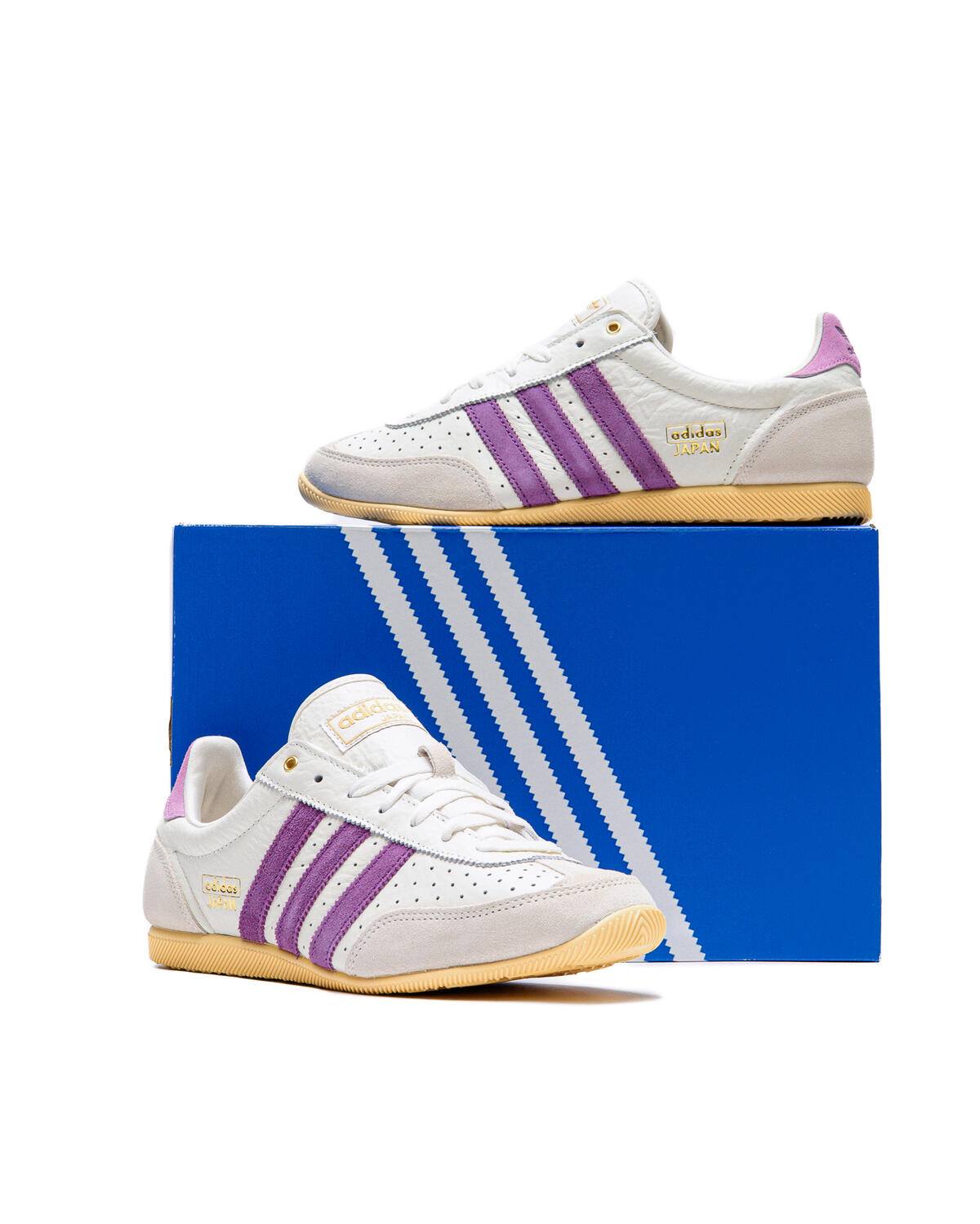 Adidas Japan W Off White / Rich Mauve / Orange Tint (Women's) - Image 9