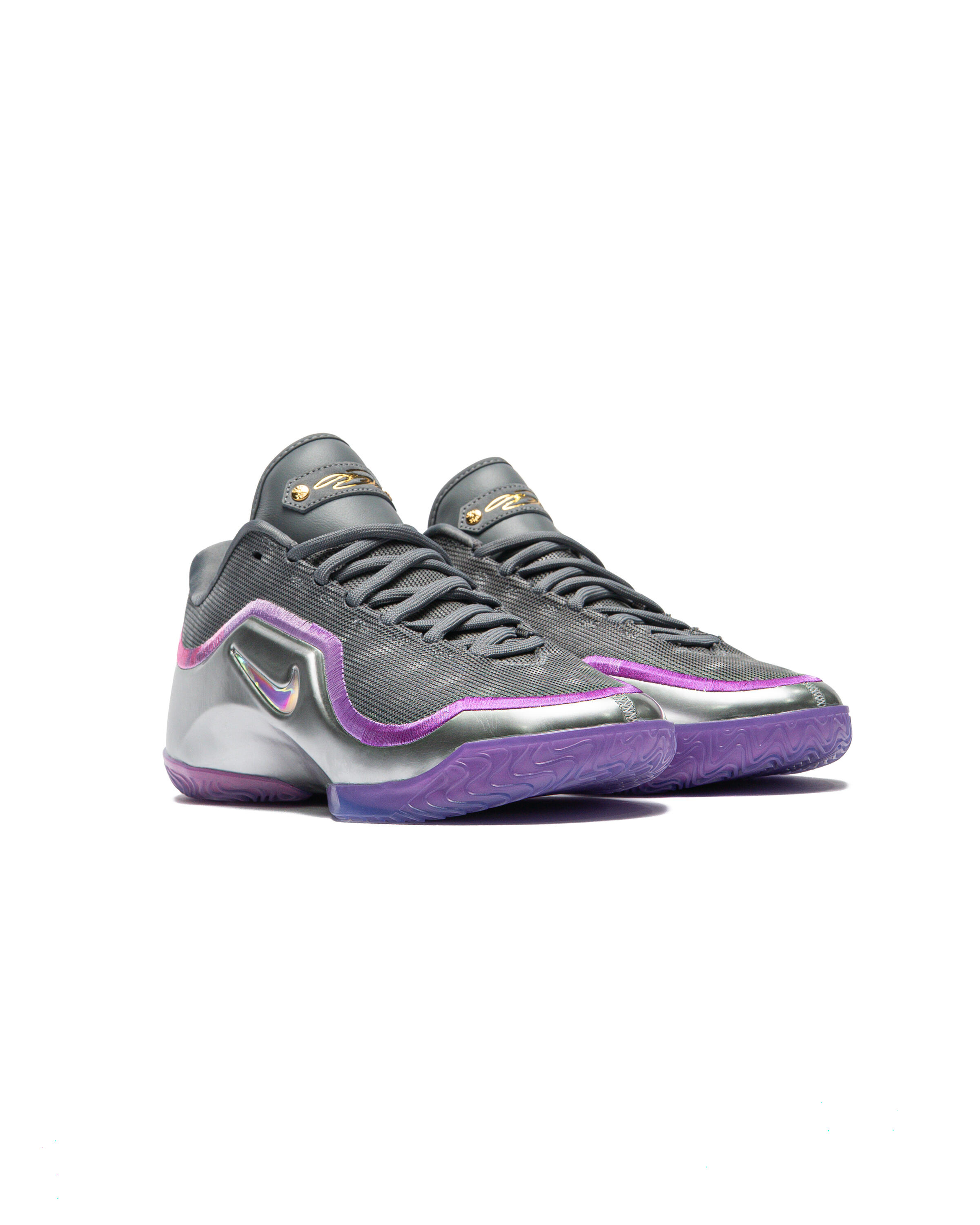 Nike Lebron 23 LUX Bubble Boy Purple Grey Basketball IF0694-002 Mens Size 11 Nike LeBron XXII 23 Lux Bubble Boy Grey Silver IF0694-002 sz  main image 4
