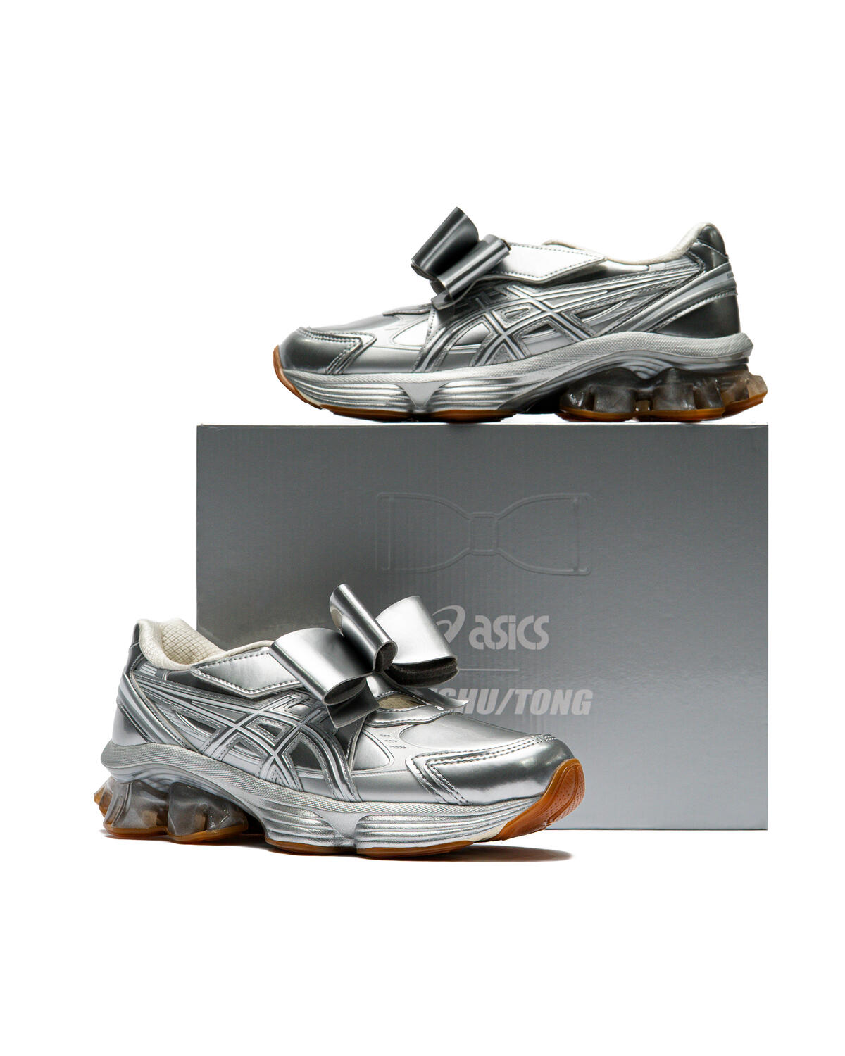 Asics x Shushu/TONG Gel-Kinetic Fluent Pure Silver/White - Image 22